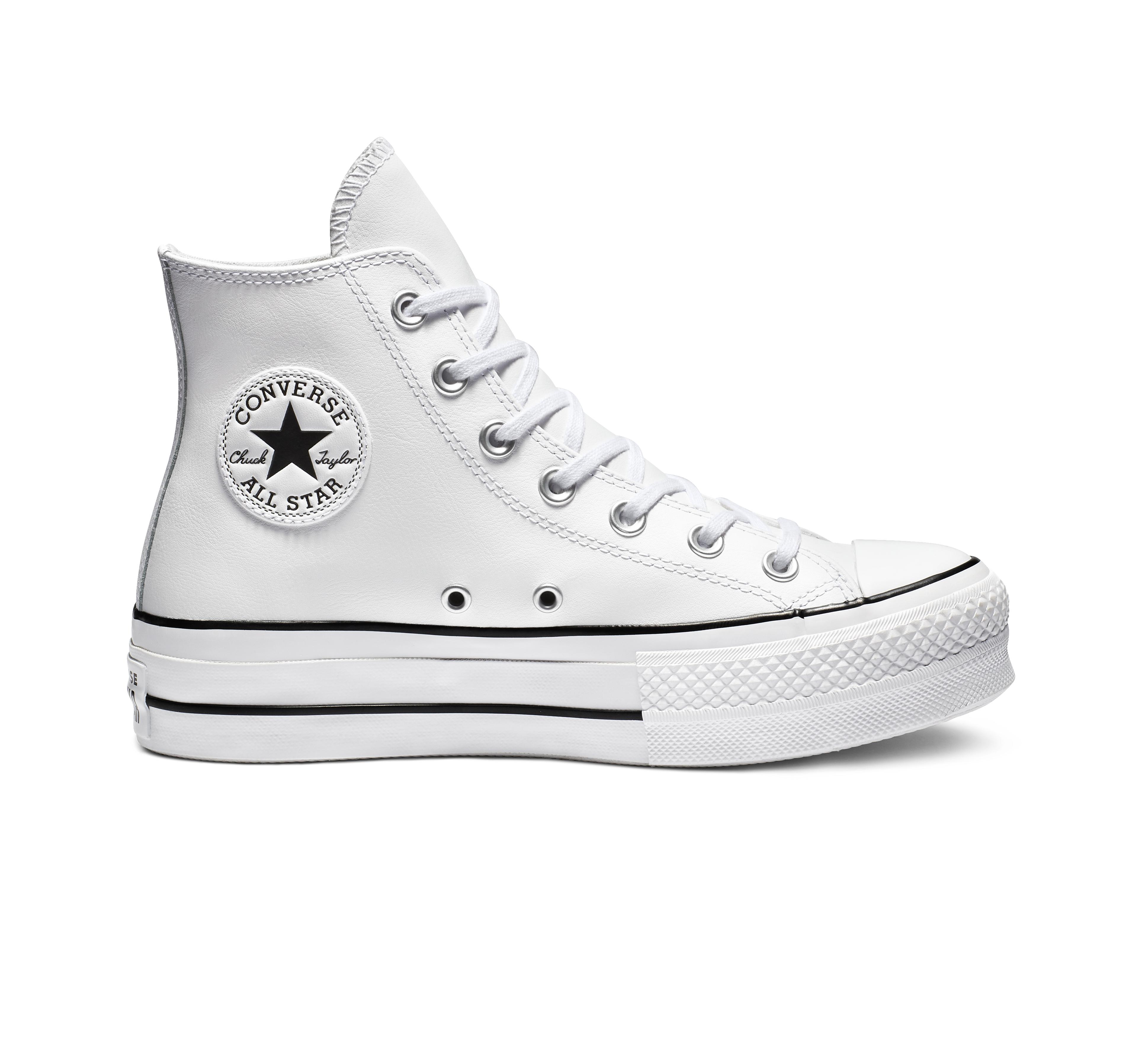 journeys white converse platform