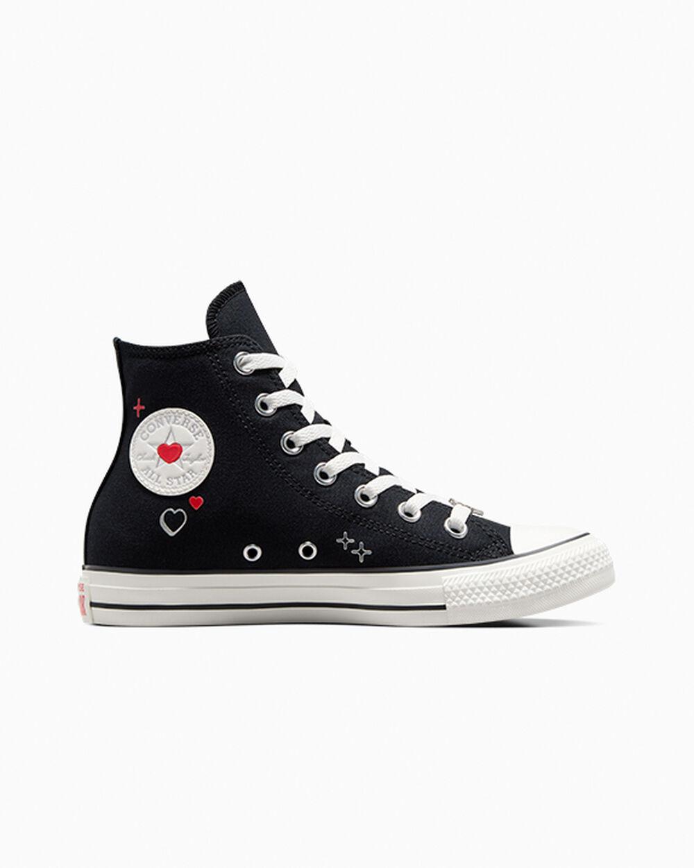 Converse Chuck Taylor All Star Y2k Heart in Black Lyst UK