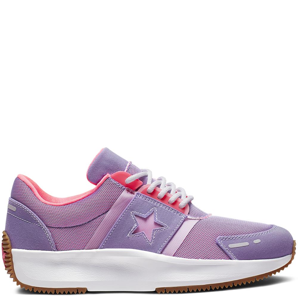 run star retro glow low top