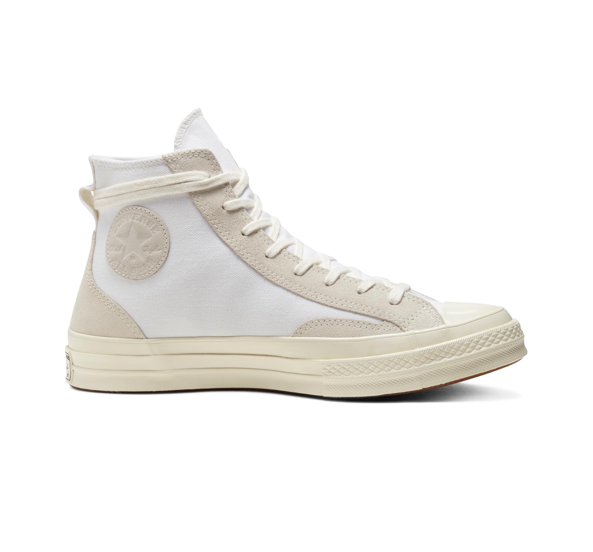 Converse White And Grey Final Club Chuck 70 High Sneakers | Lyst