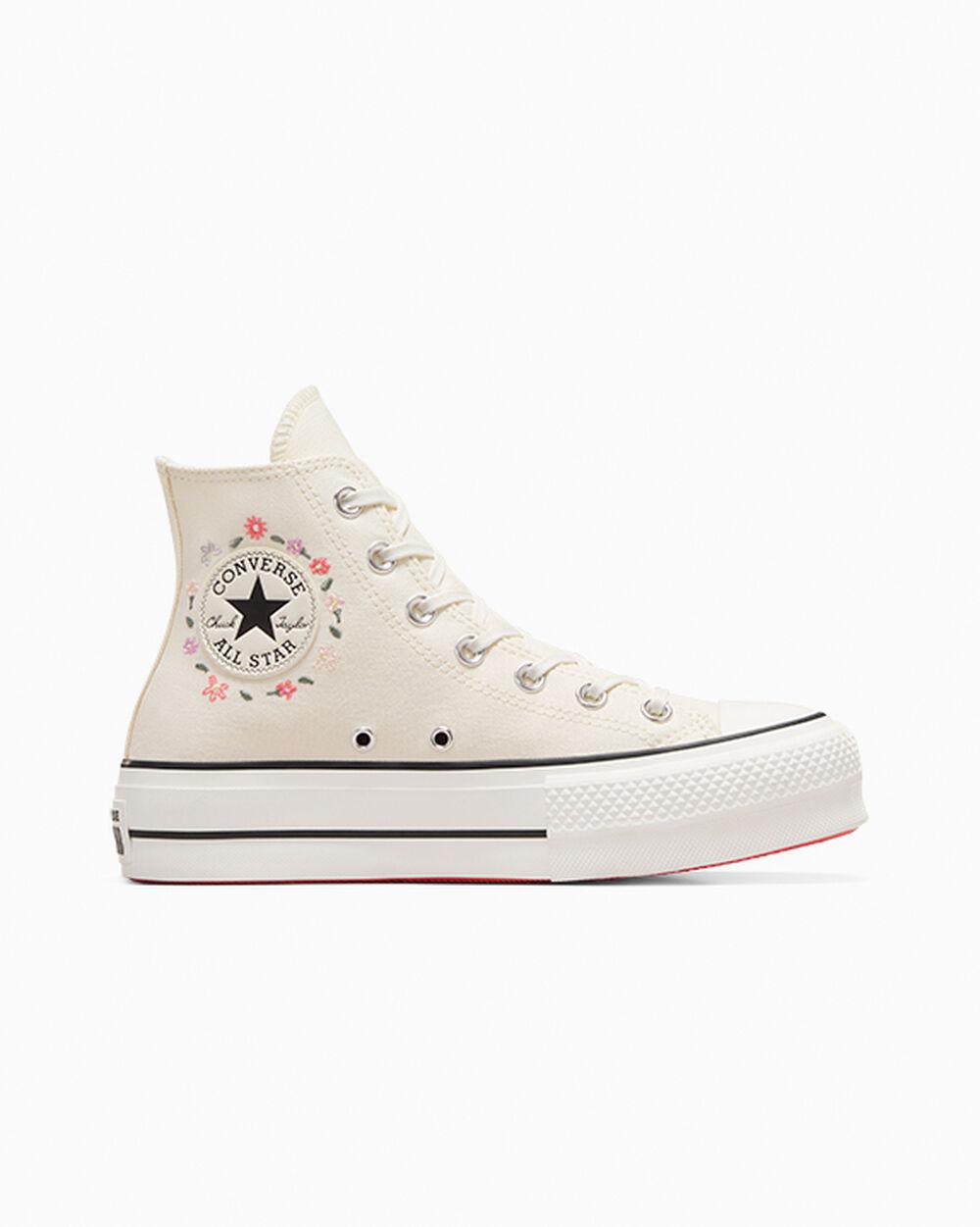 Converse Chuck Taylor All Star Lift Platform Little Flowers in