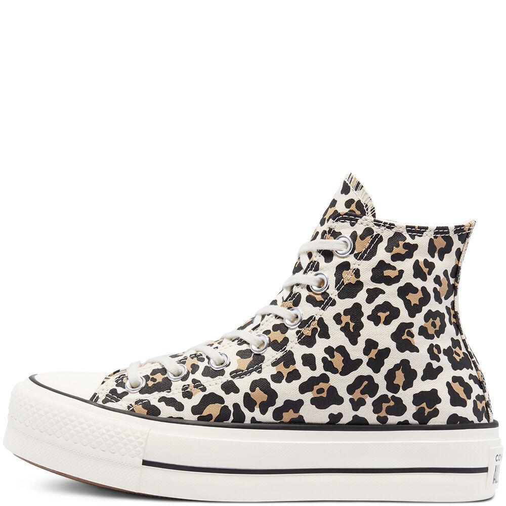 Chuck Taylor All Star Archive Print Platform montante Converse en coloris  Noir - Lyst