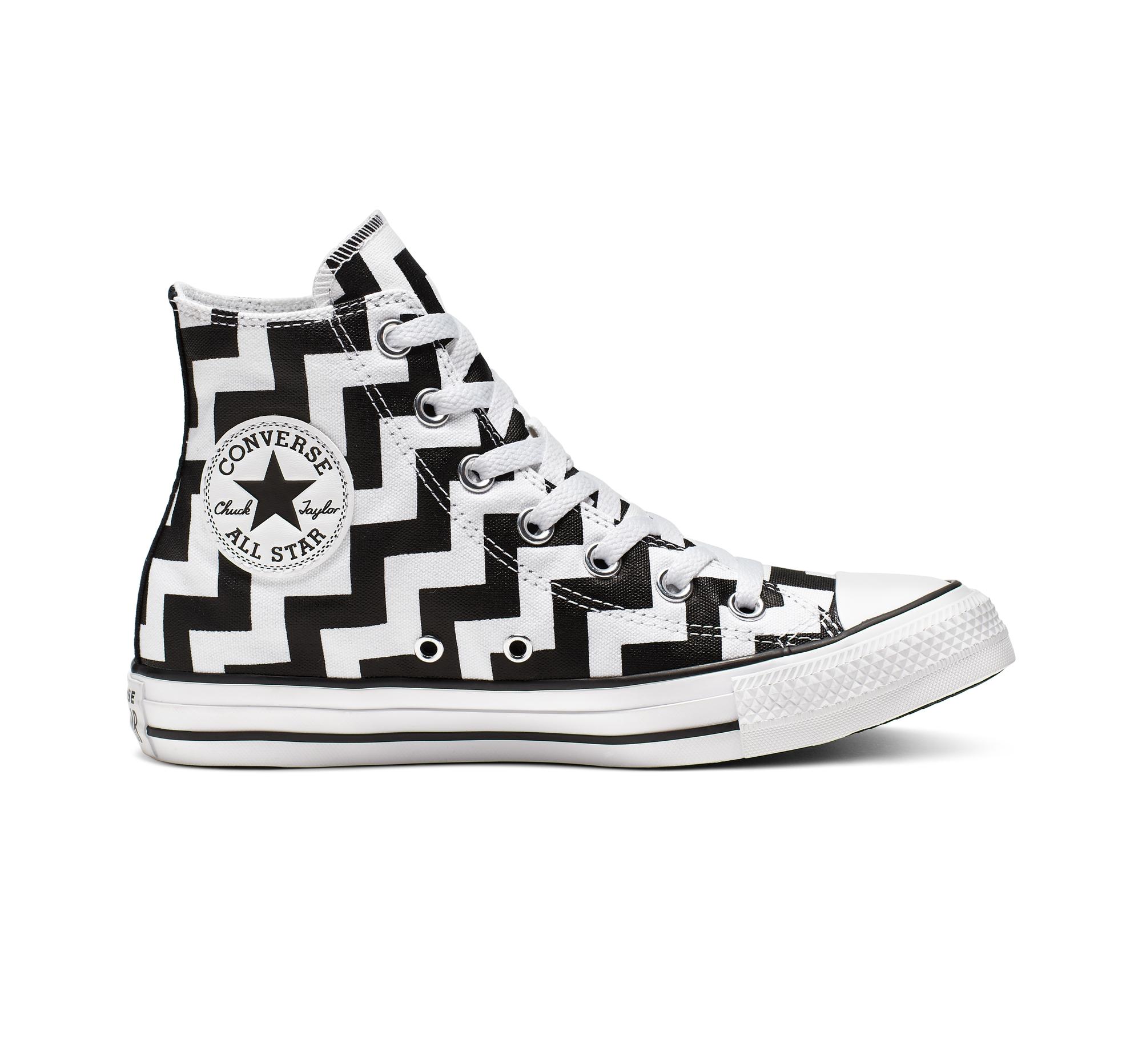 Converse Chuck Taylor All Star Glam Dunk High Top in White - Lyst