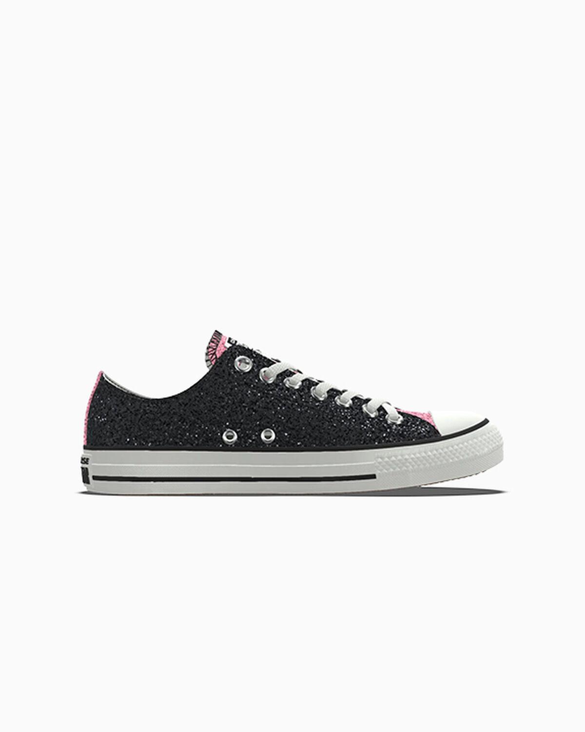 Converse Custom Chuck Taylor All Star Glitter By You in Black
