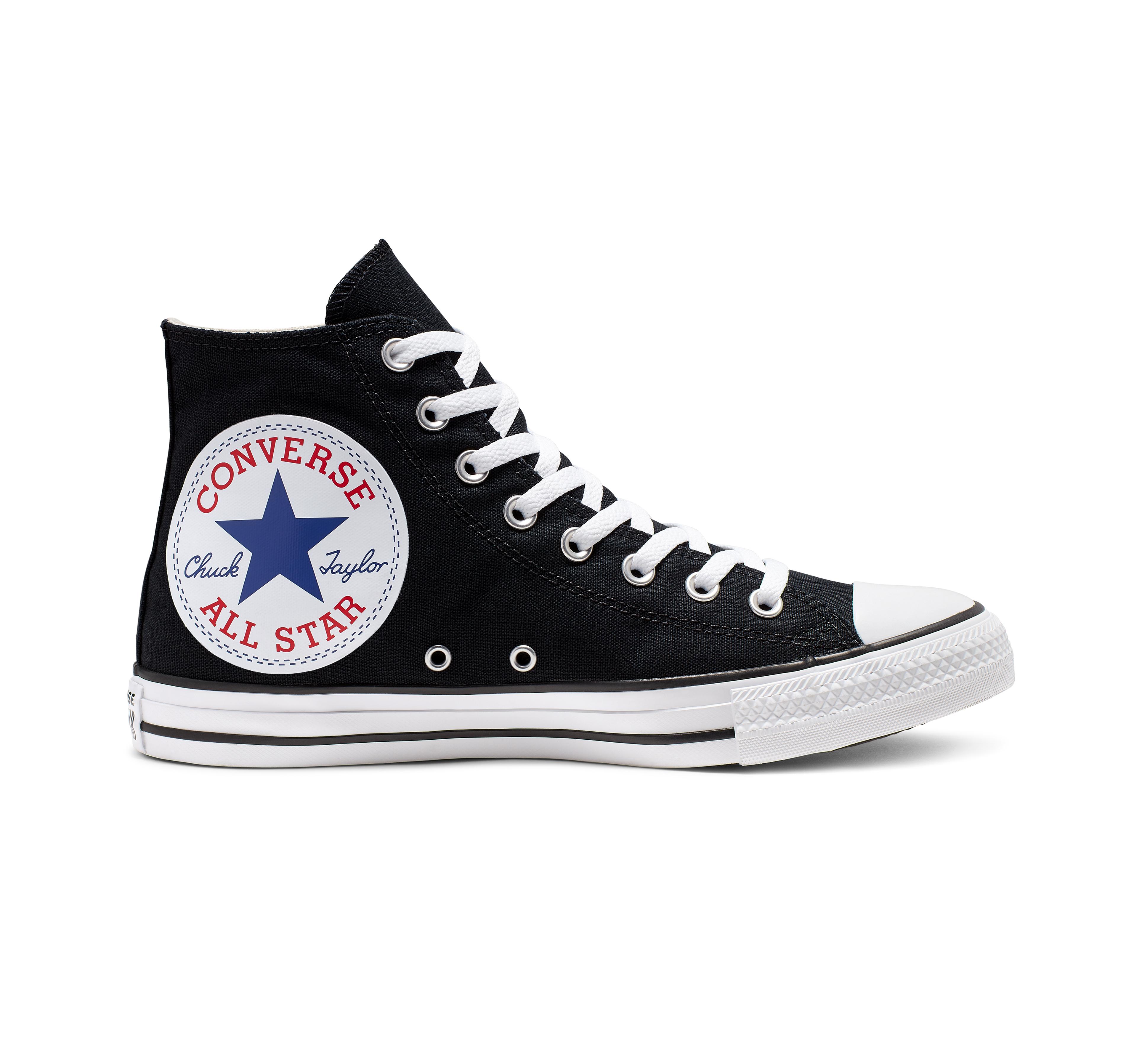 Converse Chuck Taylor All Star Oversized Logo High Top in Black for Men |  Lyst