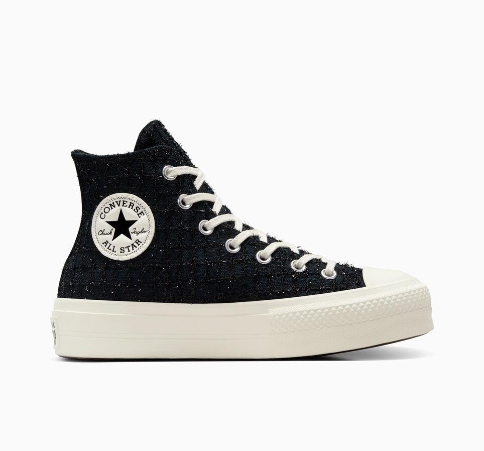 Converse Chuck Taylor All Star Lift Platform Tweed Shimmer in