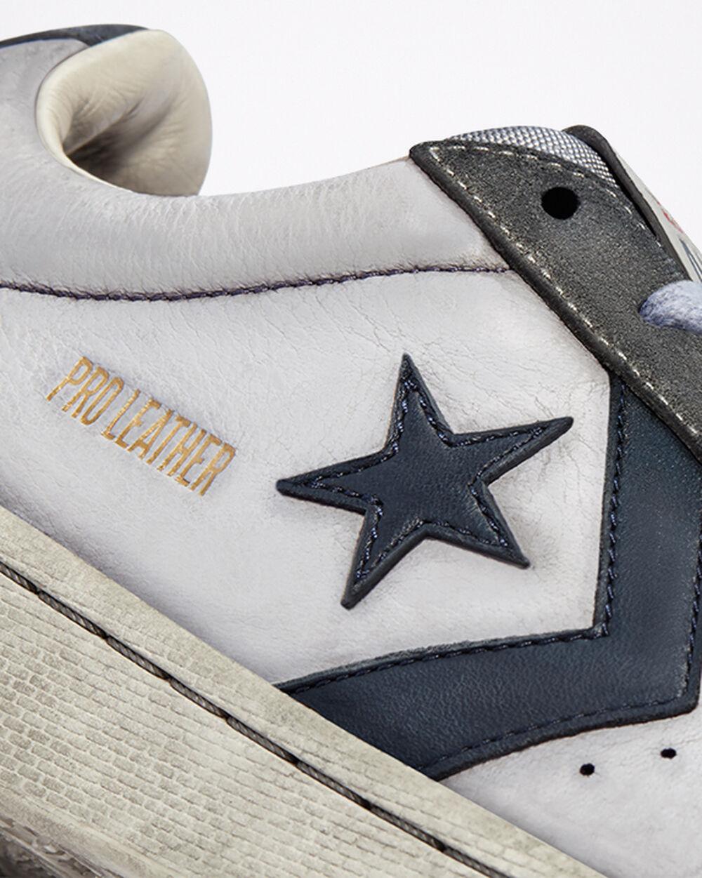 Converse Smoke In Pro Leather in Grey (Blue) - Lyst