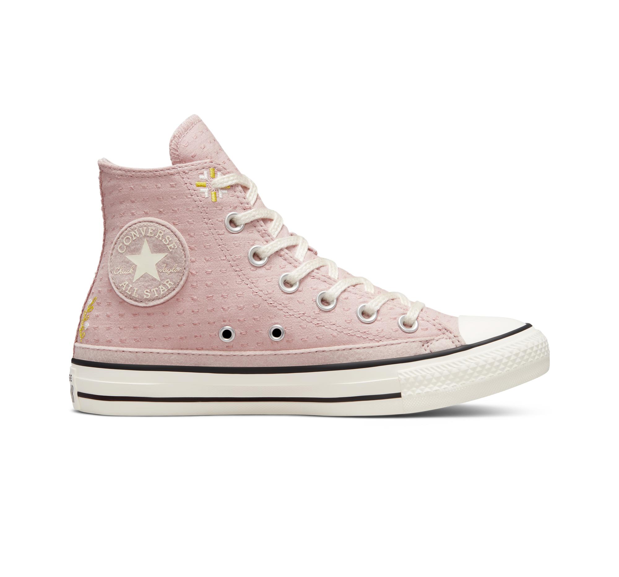 Converse Chuck Taylor All Star Autumn Embroidery in Pink | Lyst