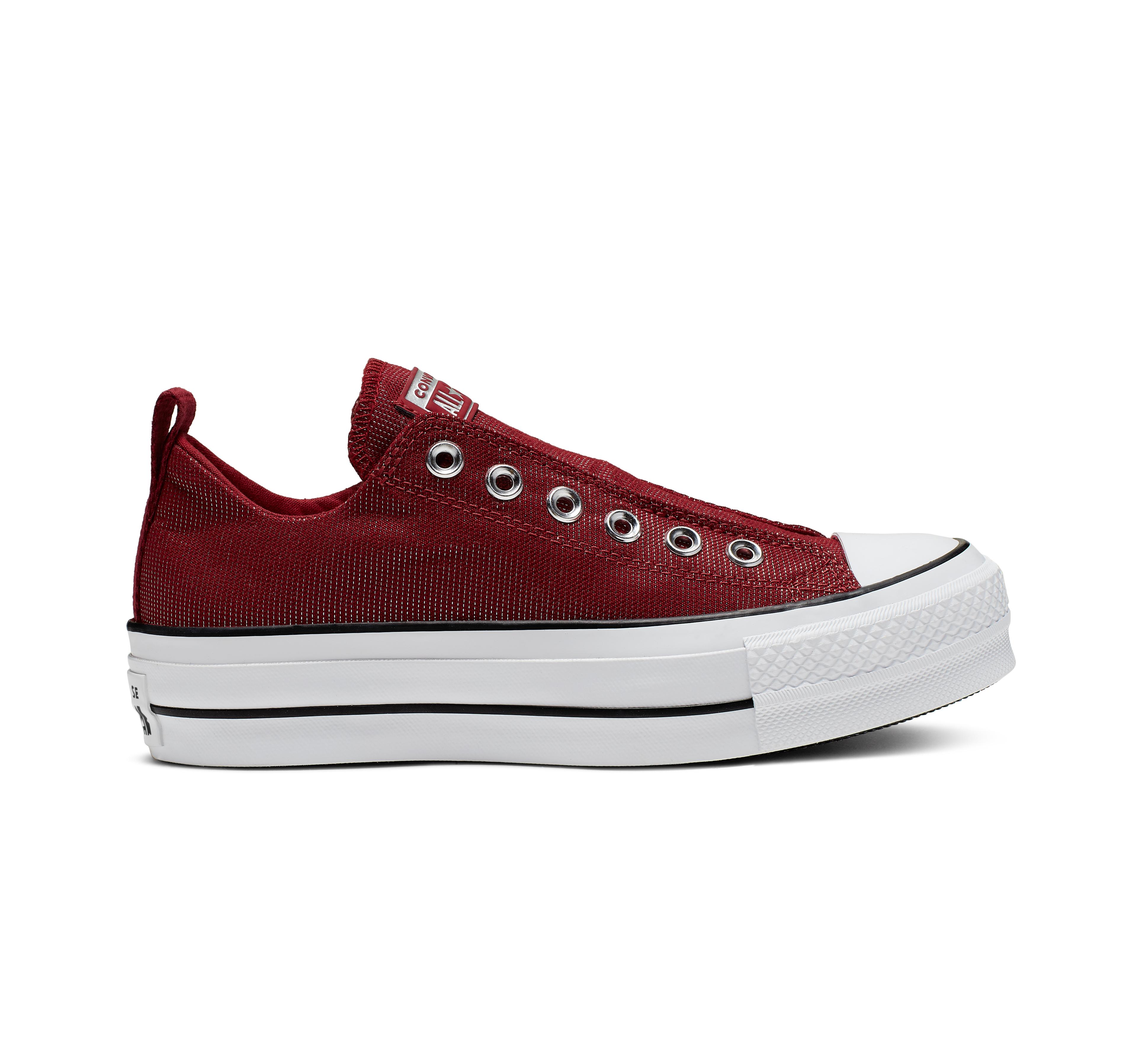 red platform converse