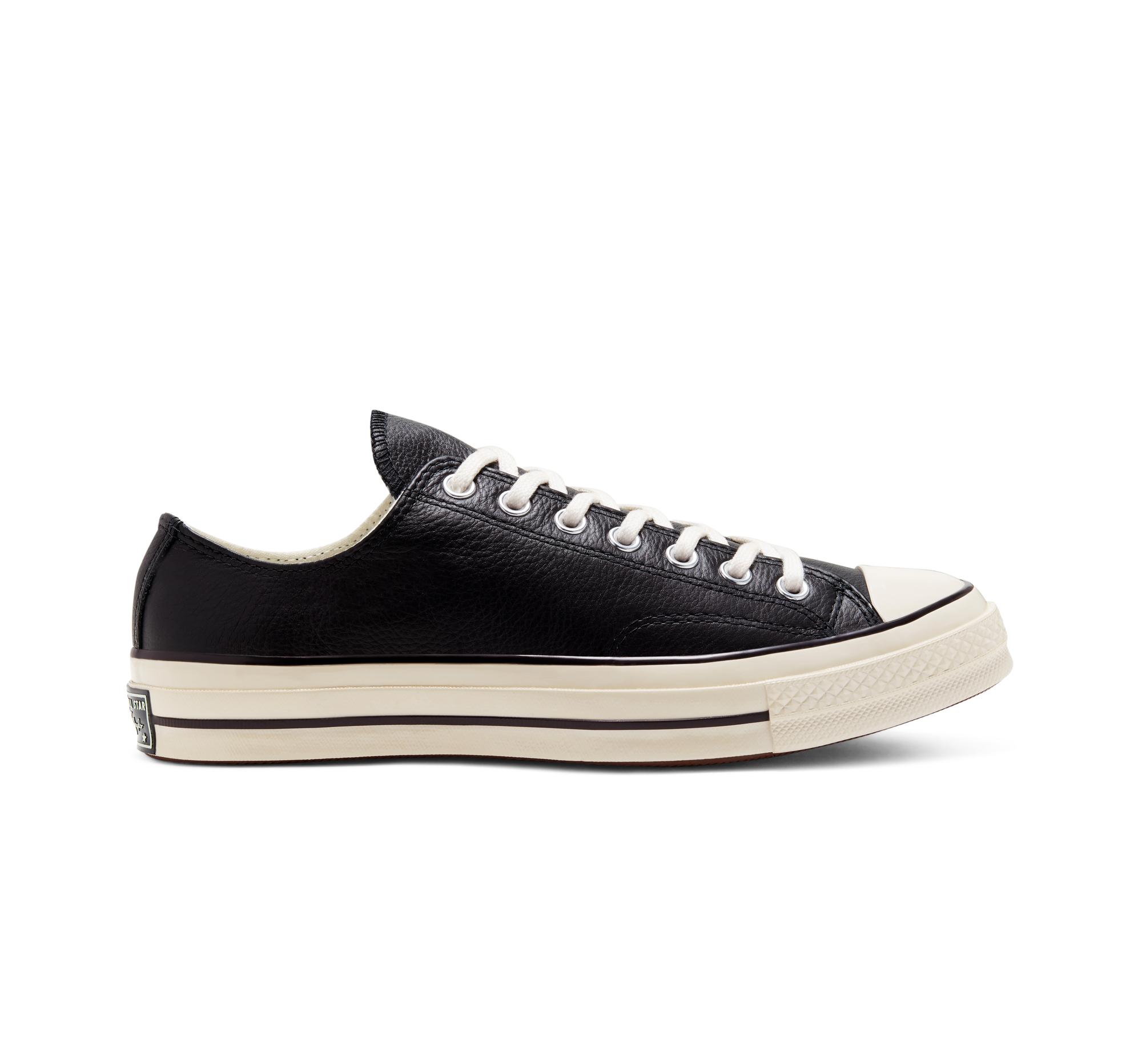 Converse Seasonal Color Leather Chuck 70 in Black | Lyst