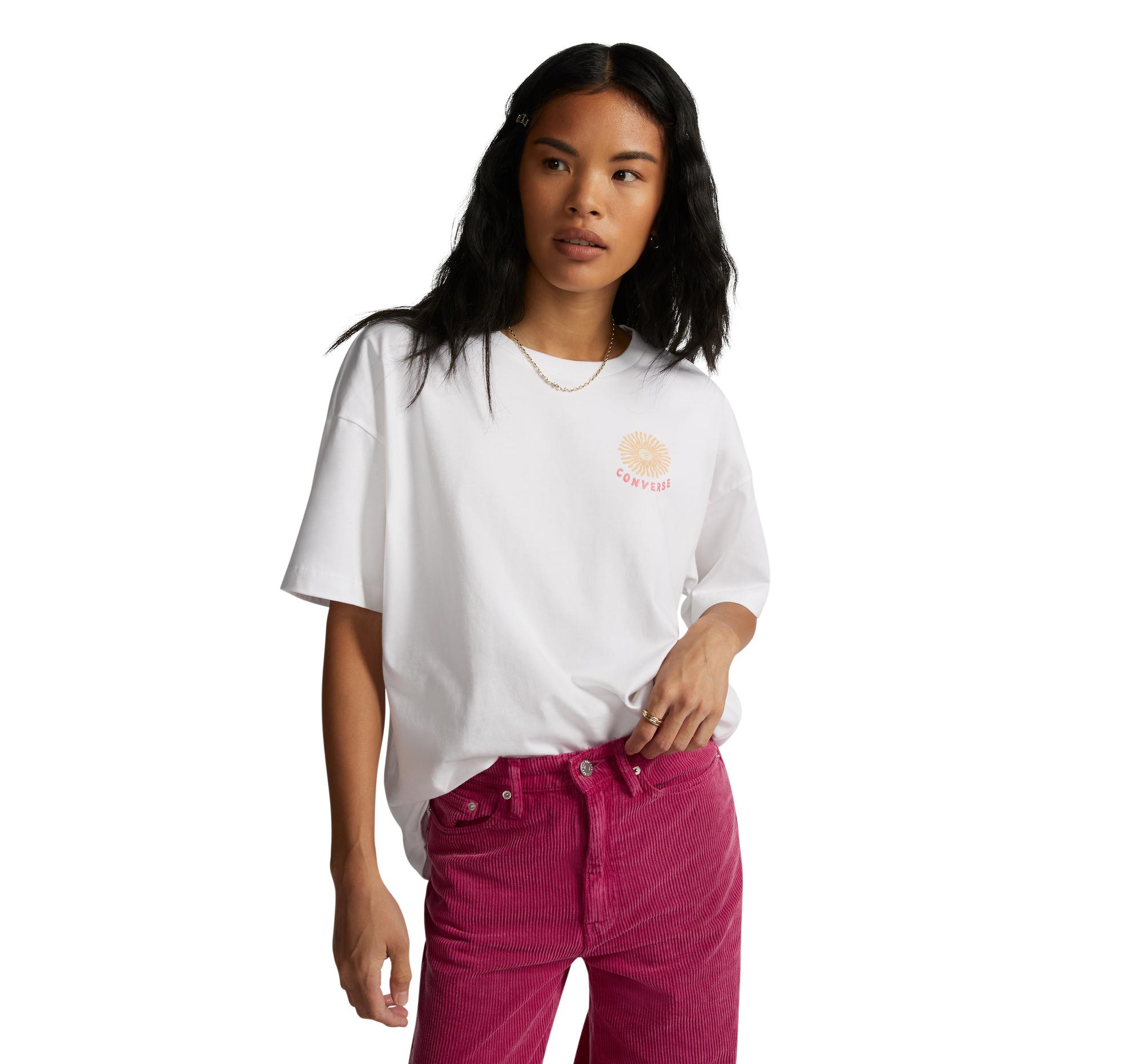Converse Grow Together Oversized T-shirt in White | Lyst