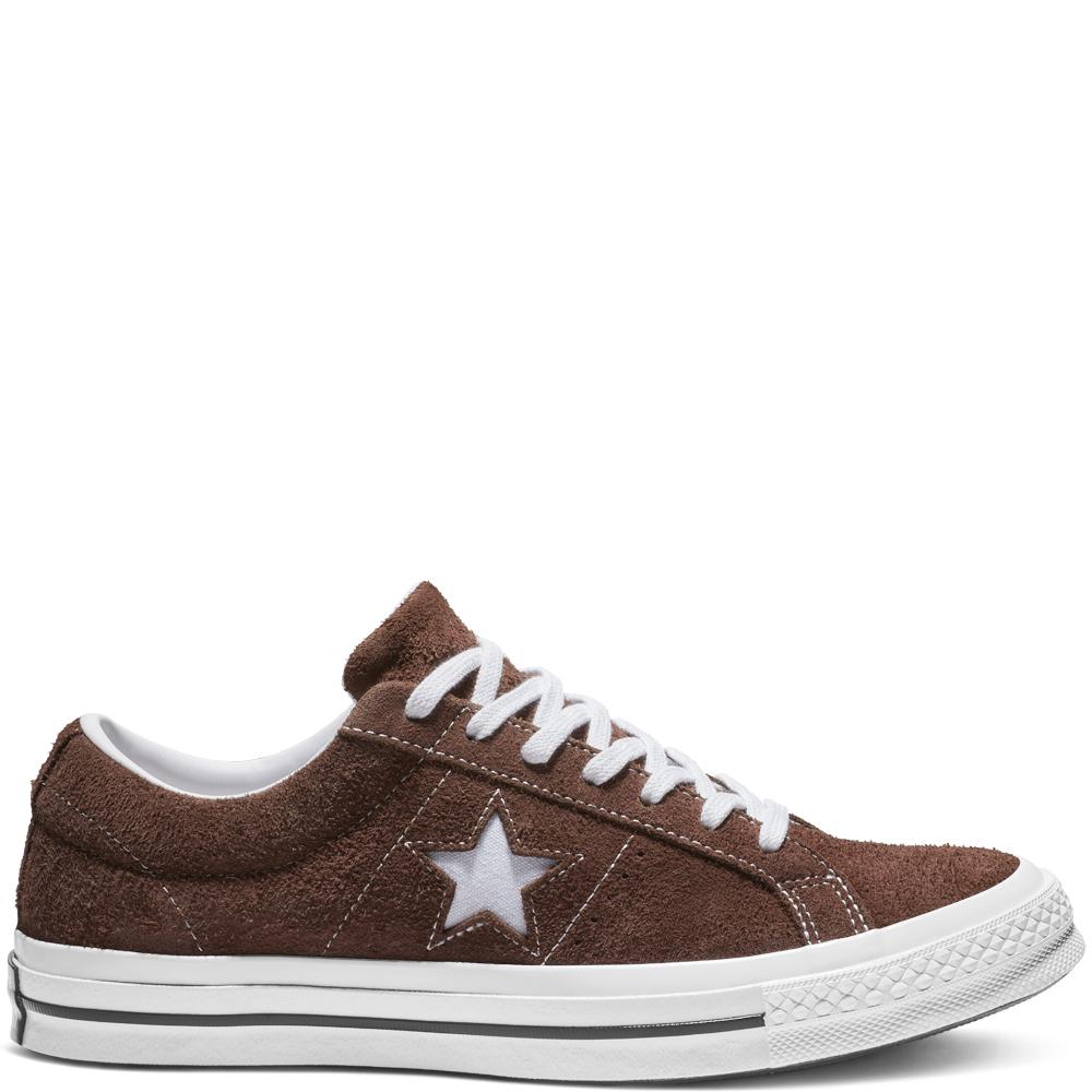 Converse One Star Vintage Suede Low Top in White for Men - Lyst