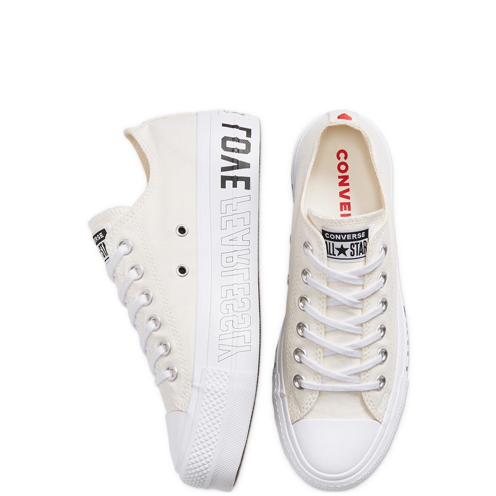 converse chuck taylor all star hi love fearlessly heart trainers