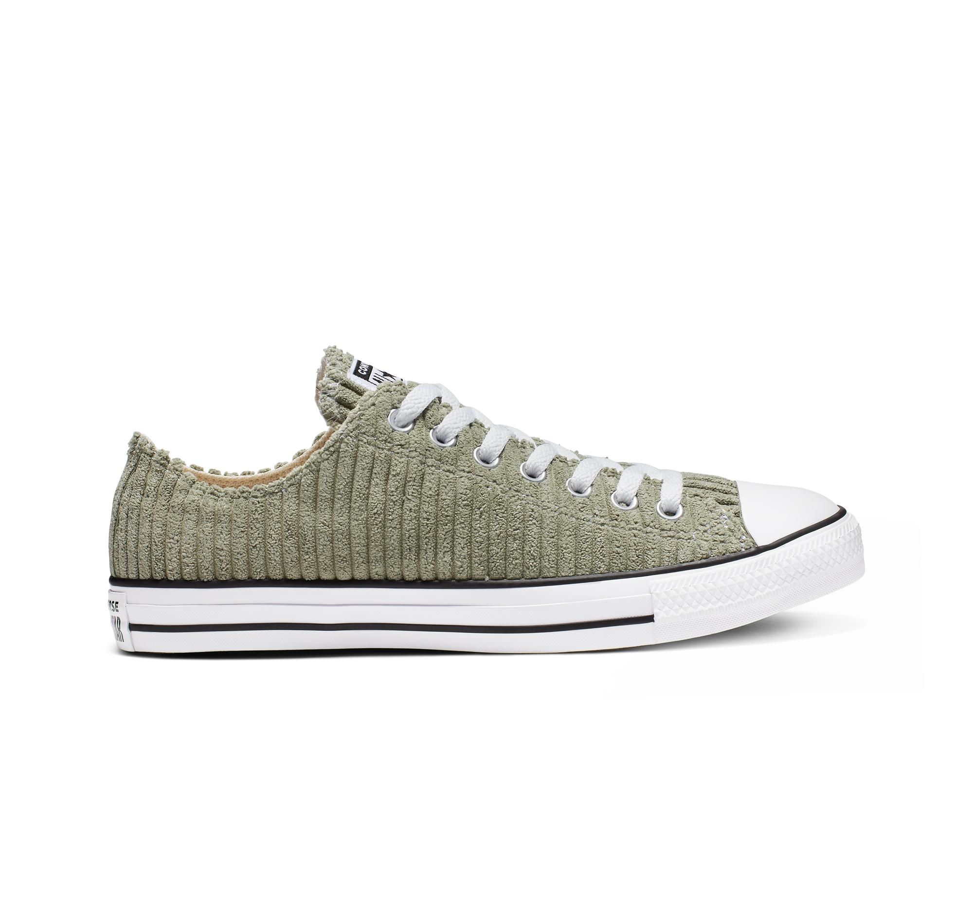 Converse Chuck Taylor All Star Wide Wale Cord Low Top in Green for Men |  Lyst