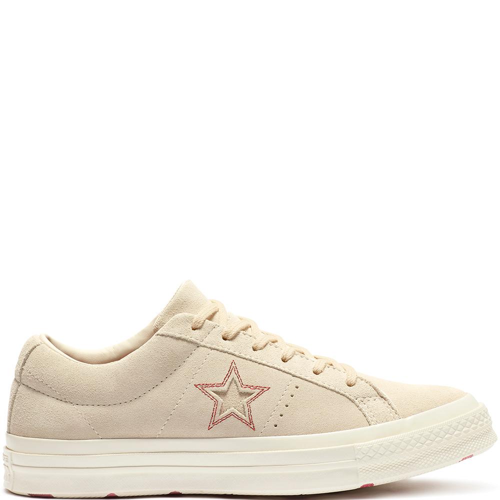 one star love metallic low top