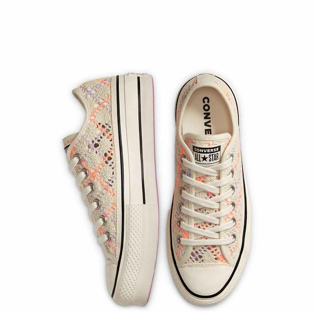 crochet platform converse