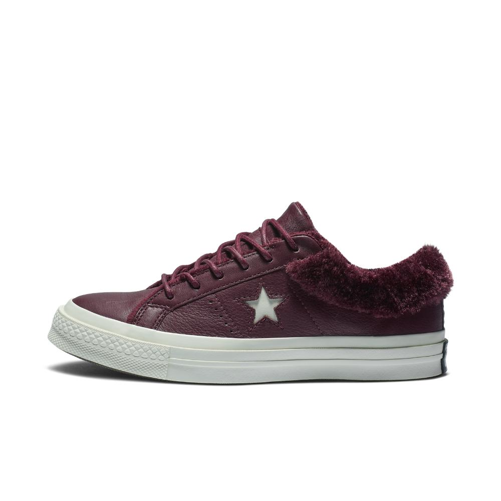converse one star street warmer leather low top