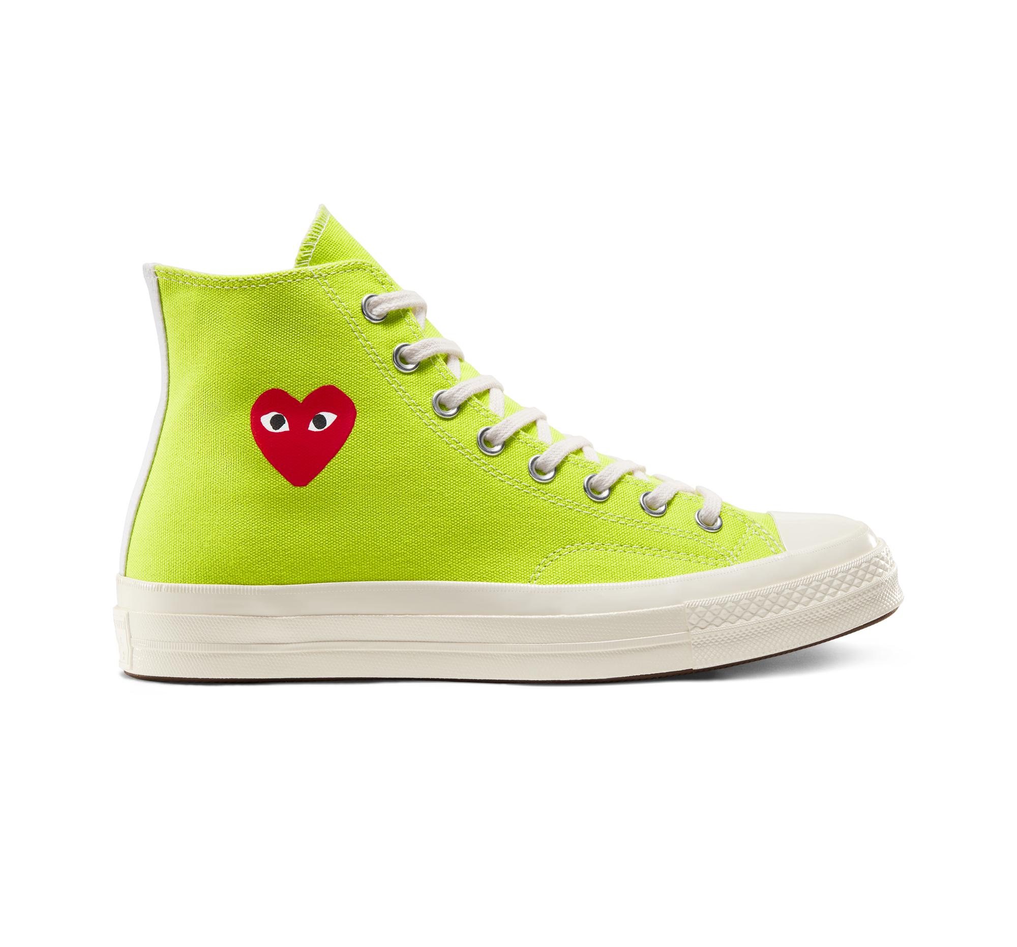 comme des garçons x nike platform sneakers