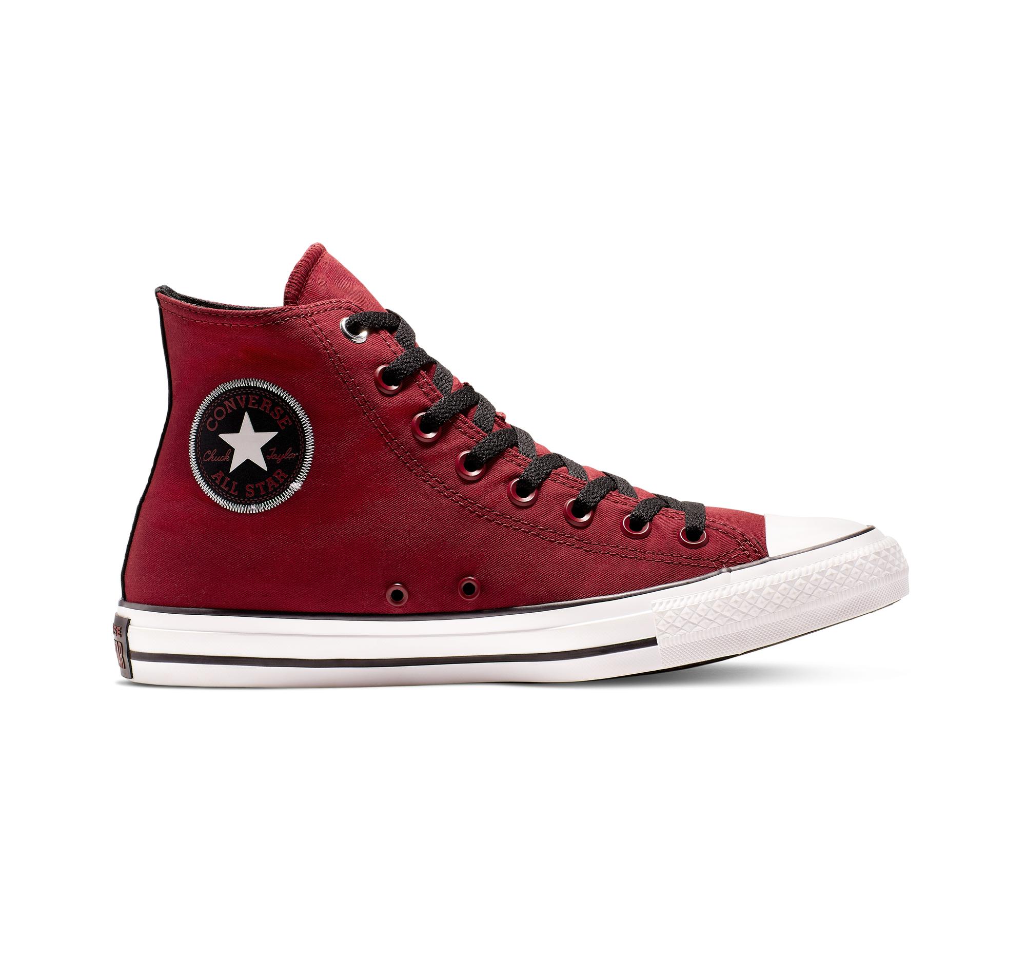 red chuck taylor high top