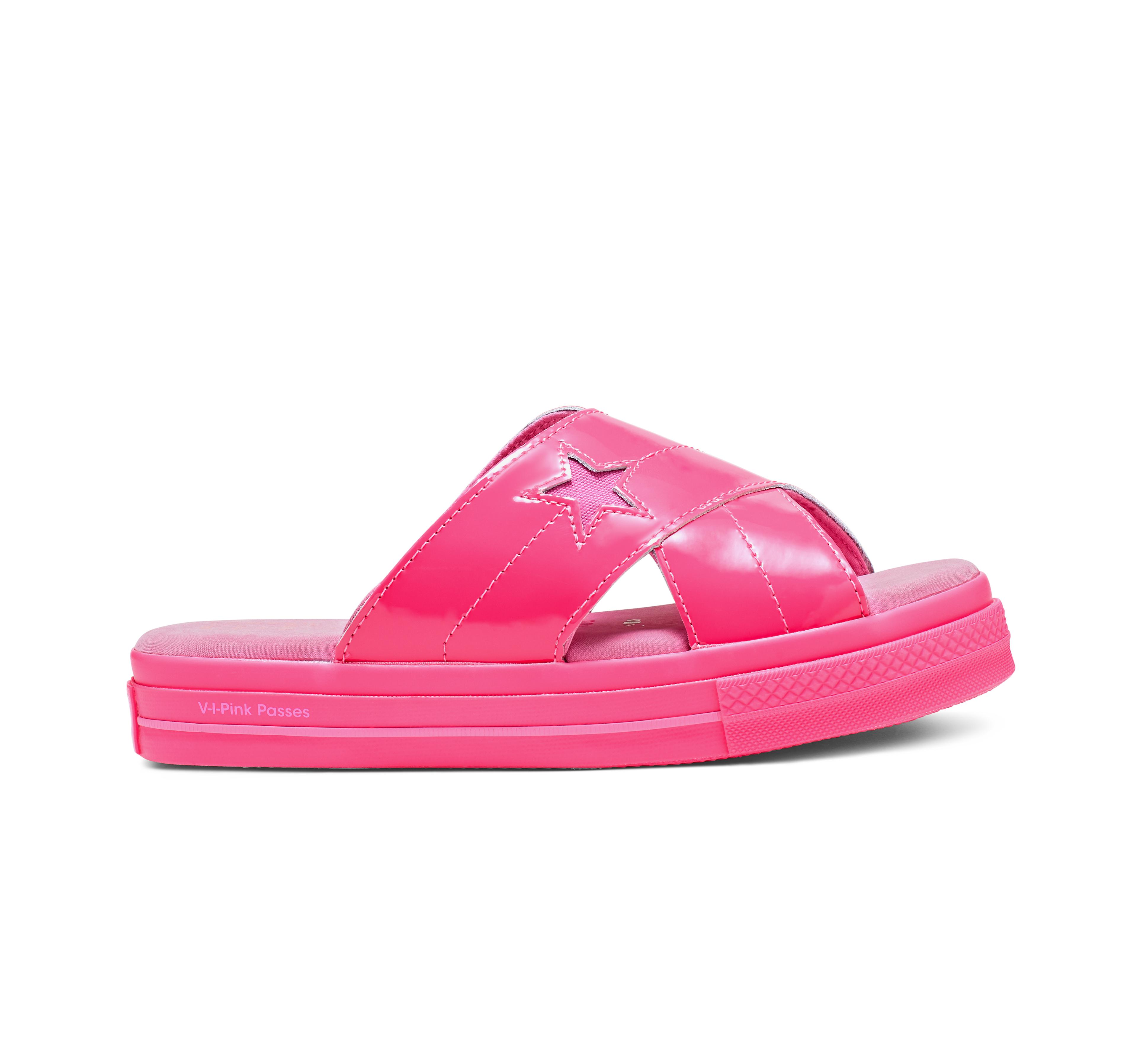 Pink converse flip flops Clearance