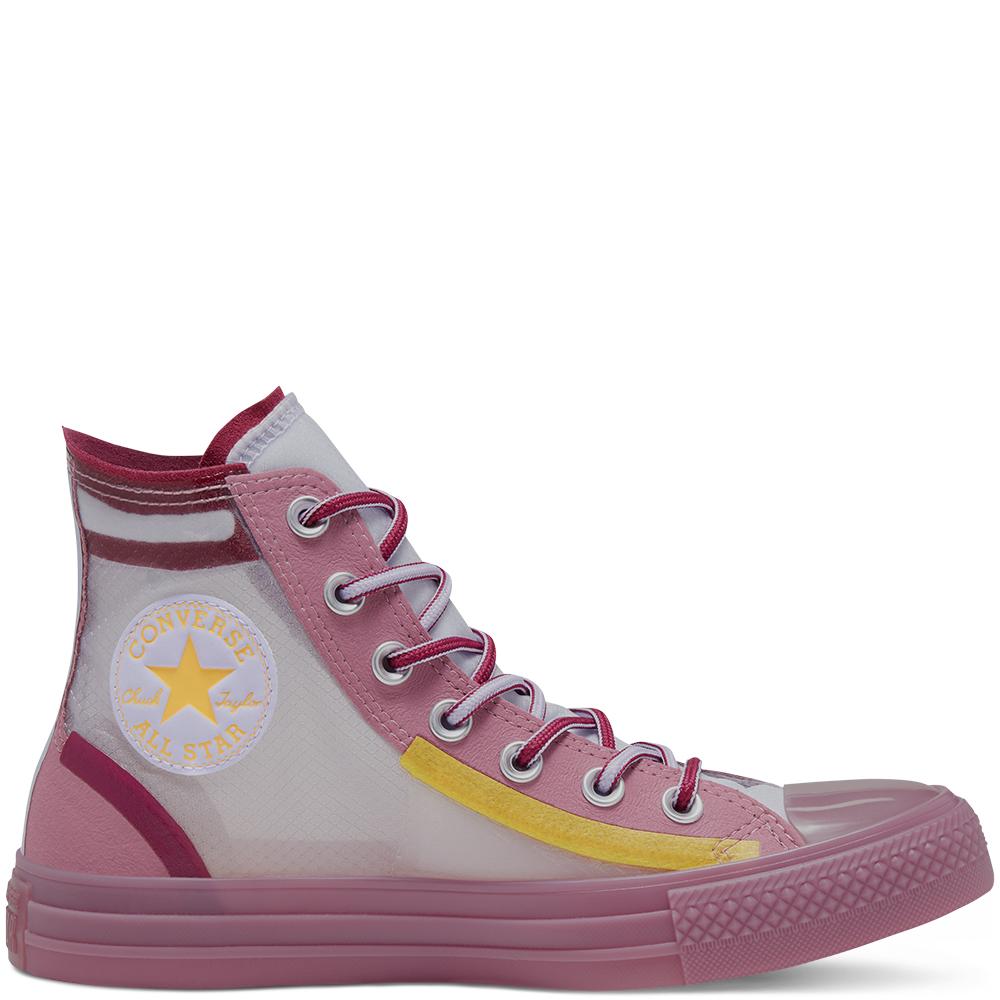 converse translucent green