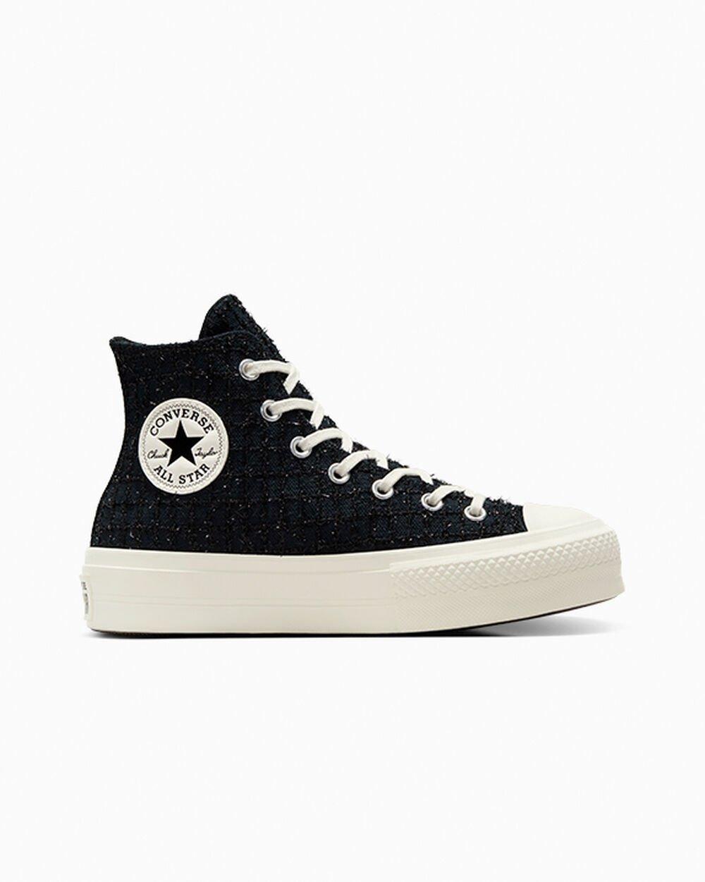 Converse Chuck Taylor All Star Lift Platform Tweed Shimmer in