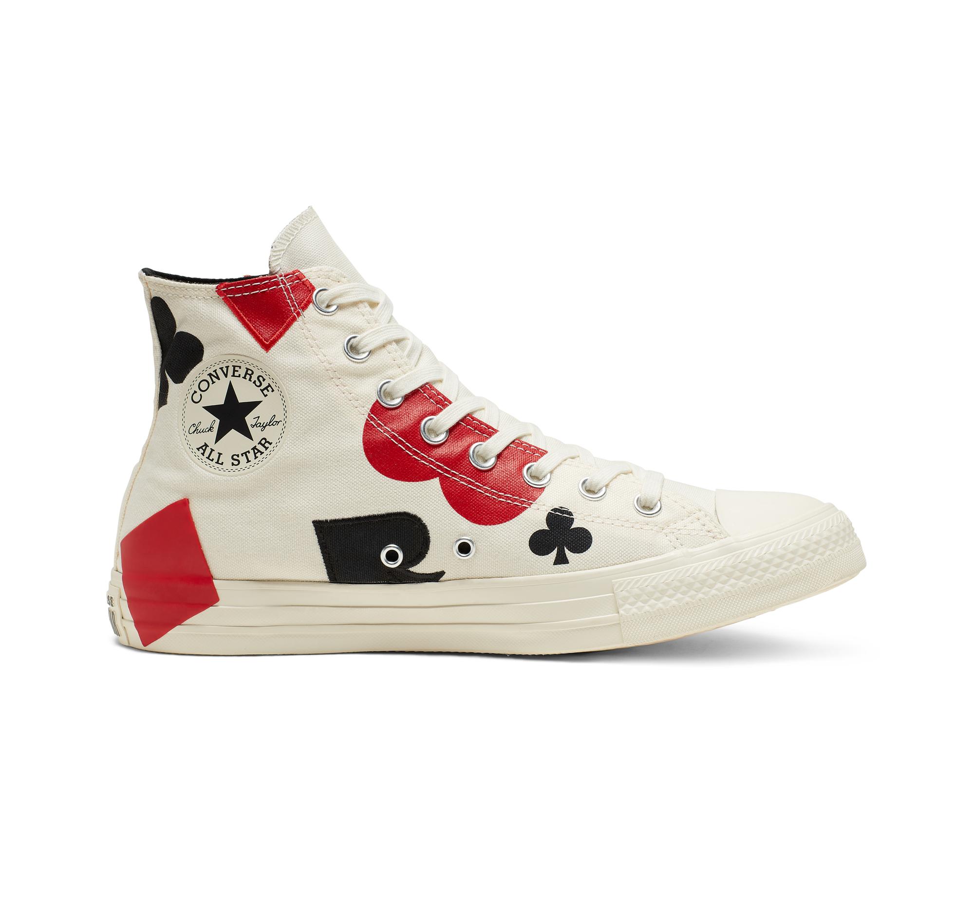 Converse Chuck Taylor All Star Queen Of Hearts High Top in Brown | Lyst