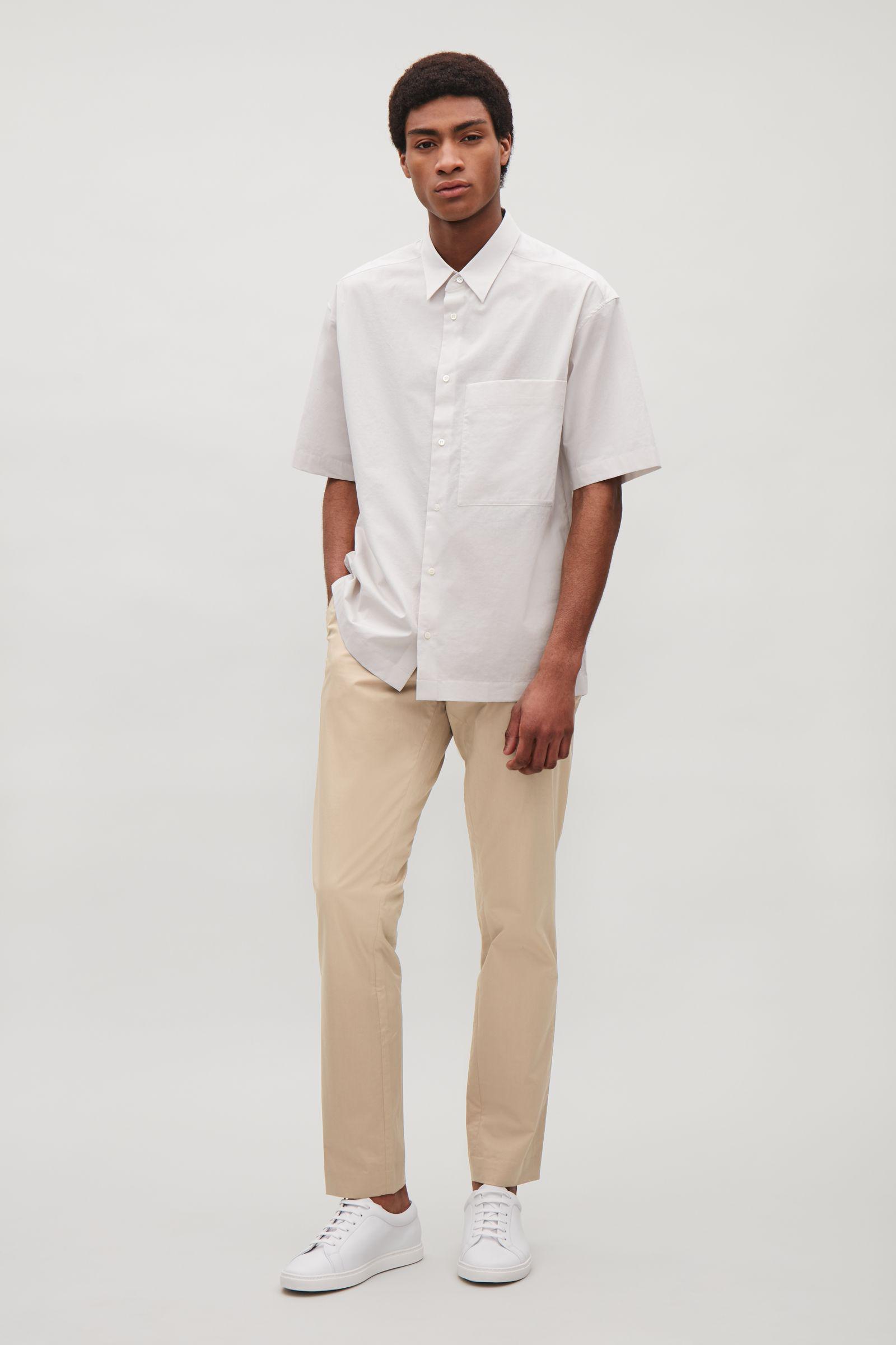 mens lightweight cotton chinos