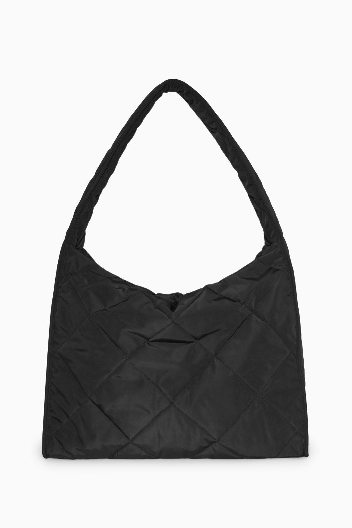 ★送料・関税込★COS★COS DIAMOND QUILTED HAND BAG★ COS】 Diamond Quilted Hand Bag Black (COS/ショルダーバッグ