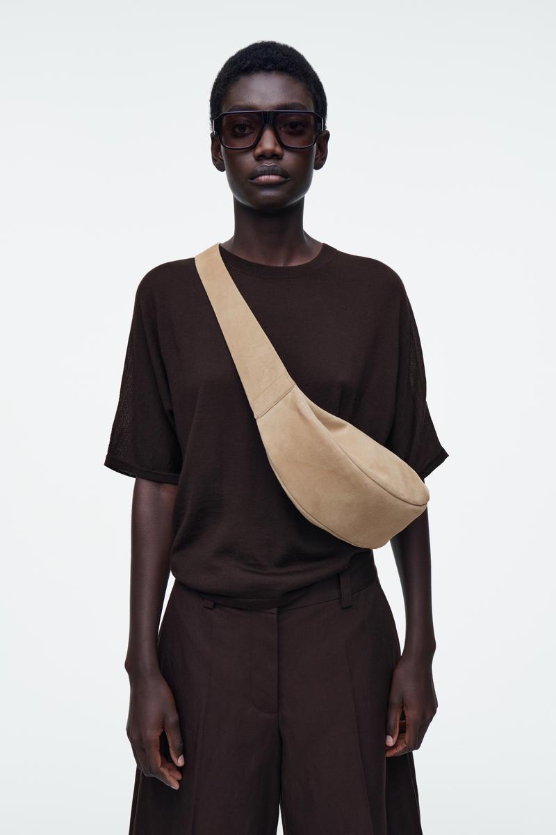 COS Swing Crossbody in Natural | Lyst