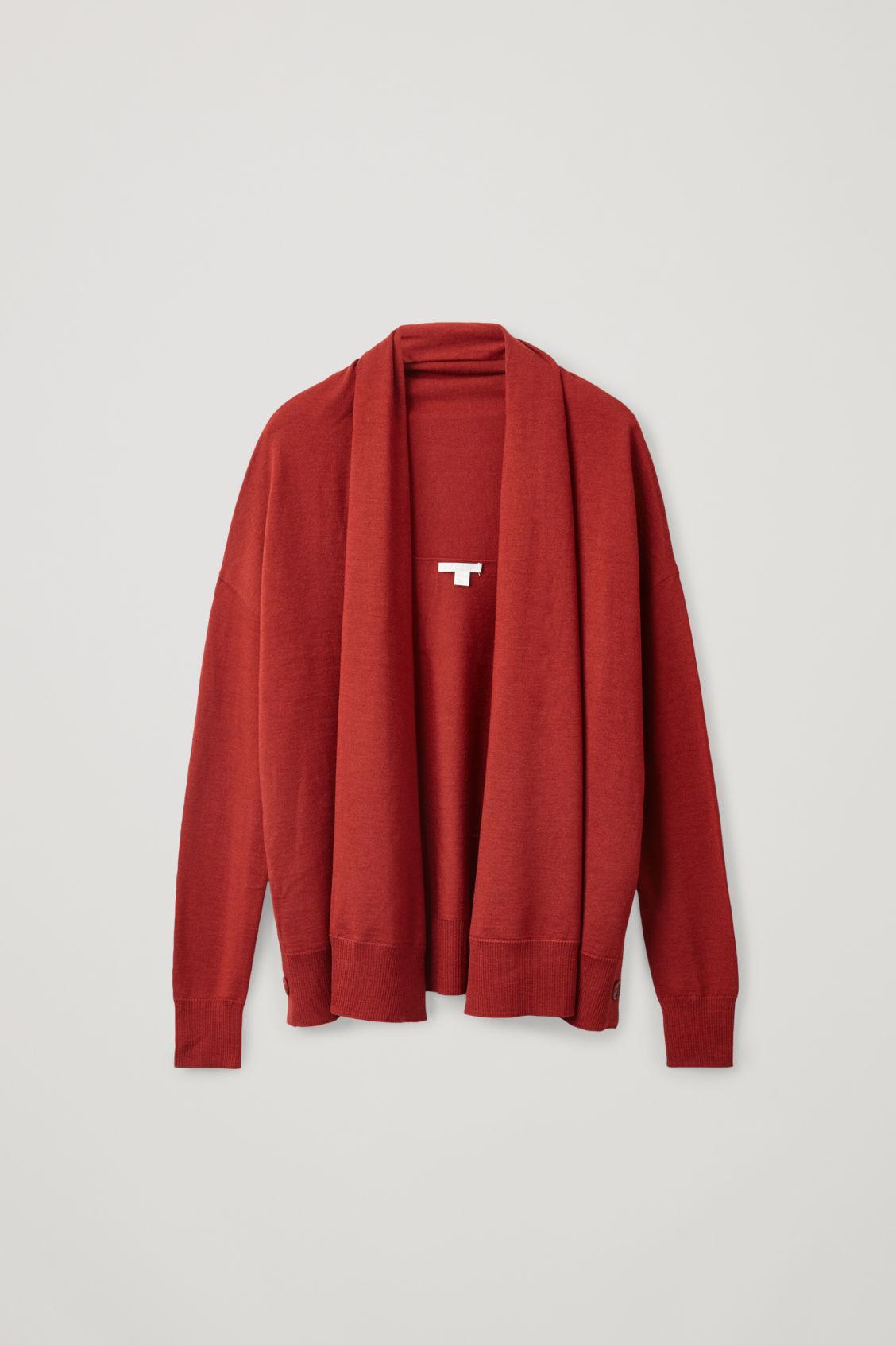 cos merino cardigan