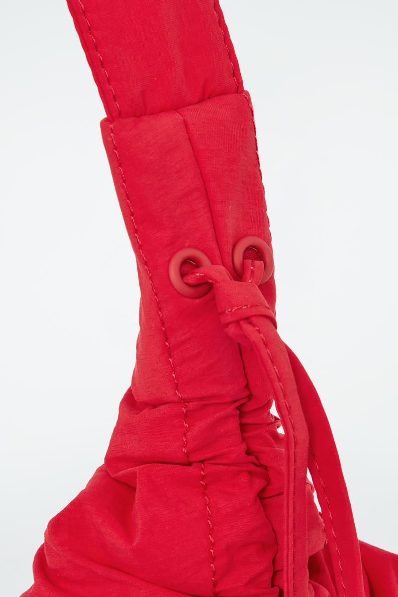 COS Canopy Mini Crossbody Bag - Nylon in Red | Lyst