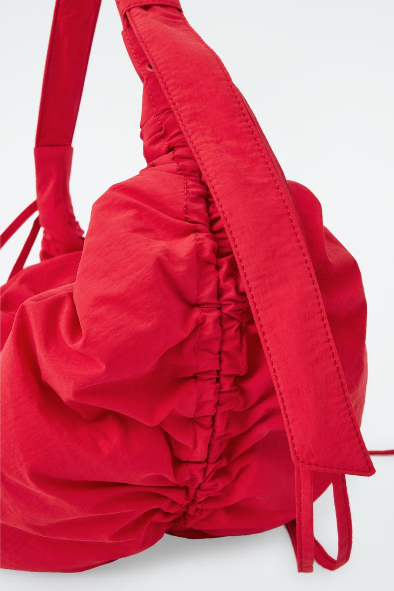 COS Canopy Mini Crossbody Bag - Nylon in Red | Lyst