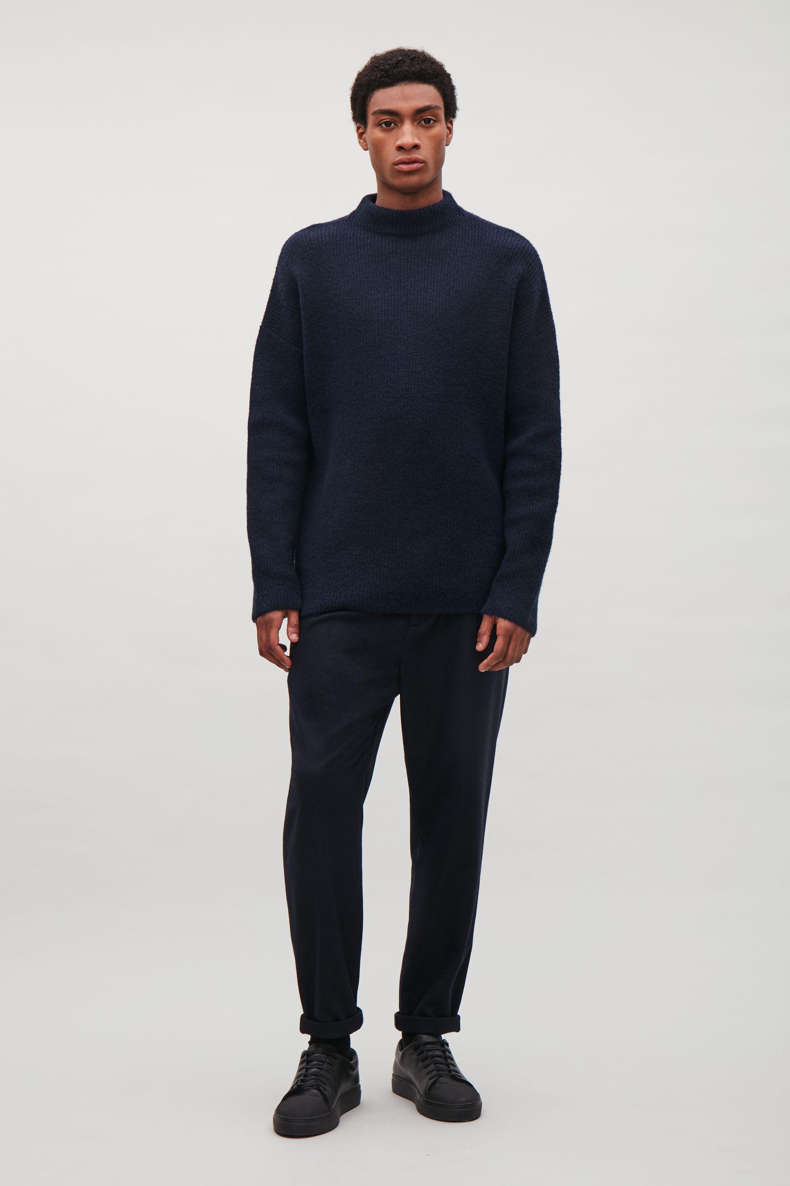 oversized wool jumper mens