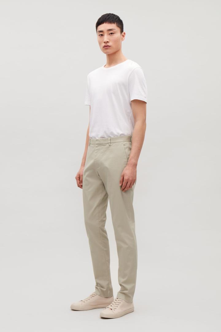 Stretch cotton chinos Clearance