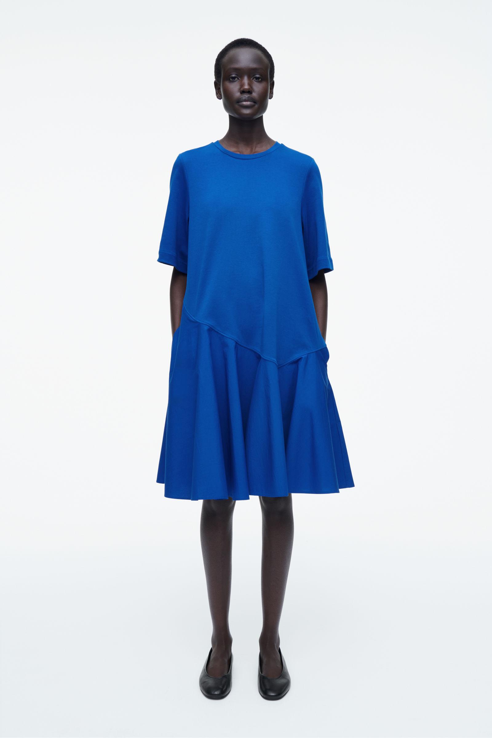 cos asymmetric t-shirt dress COS Asymmetric T-Shirt Dress