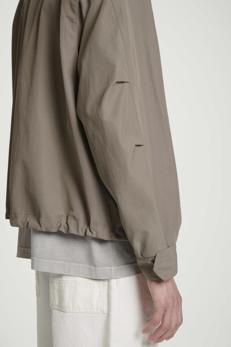 COS Twill Utility Bomber Jacket in Natural for Men | Lyst