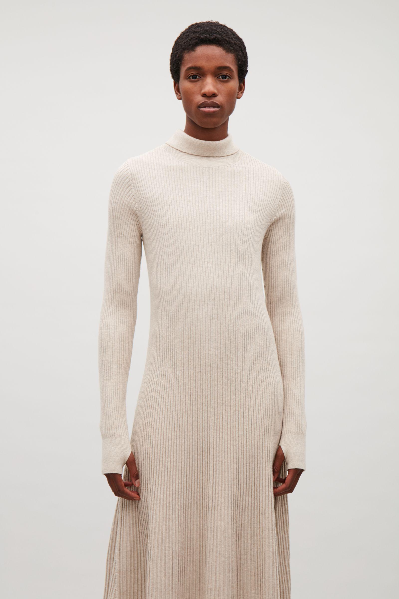 Rib-knit Dress