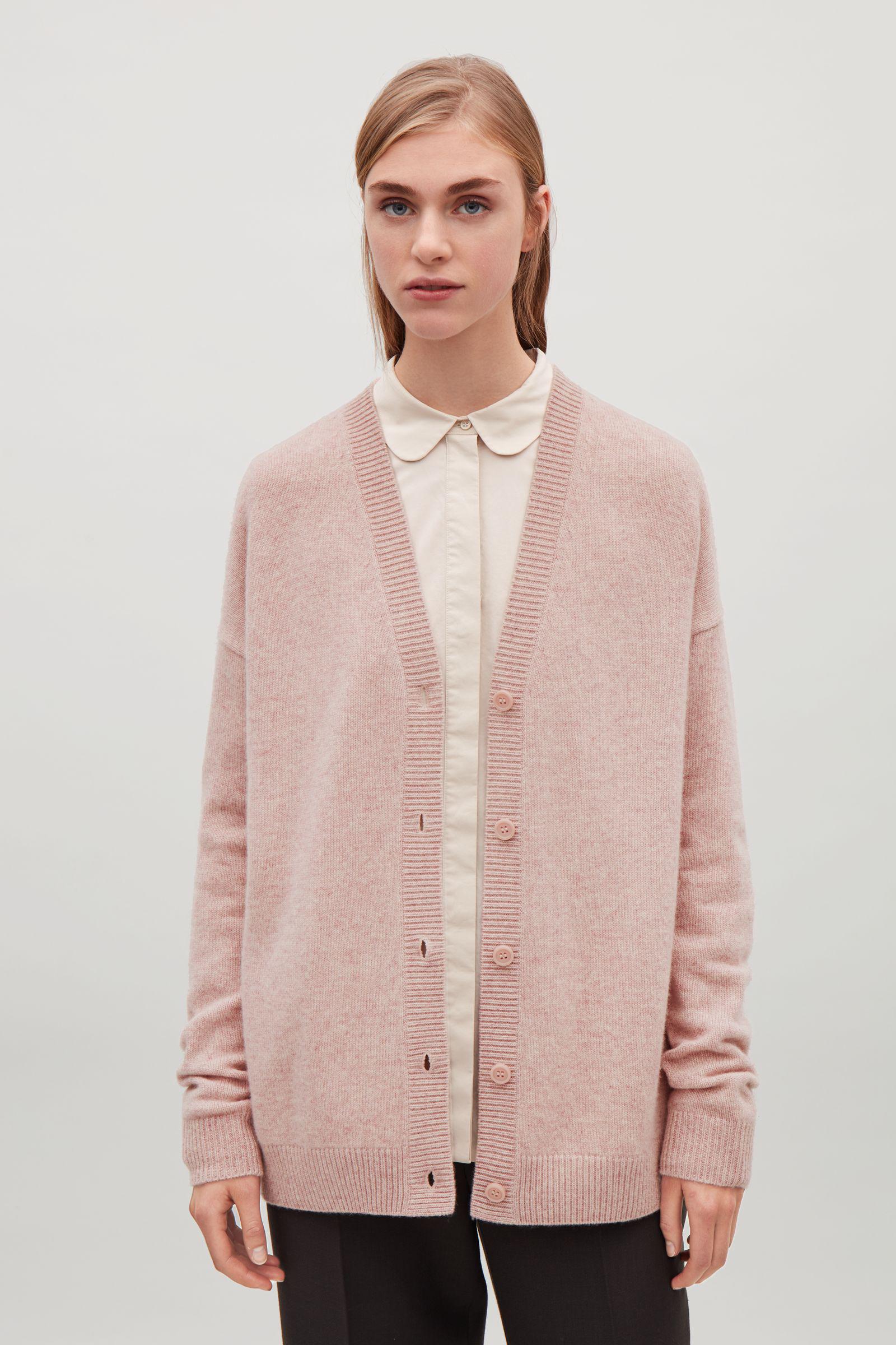 cos cashmere cardigan