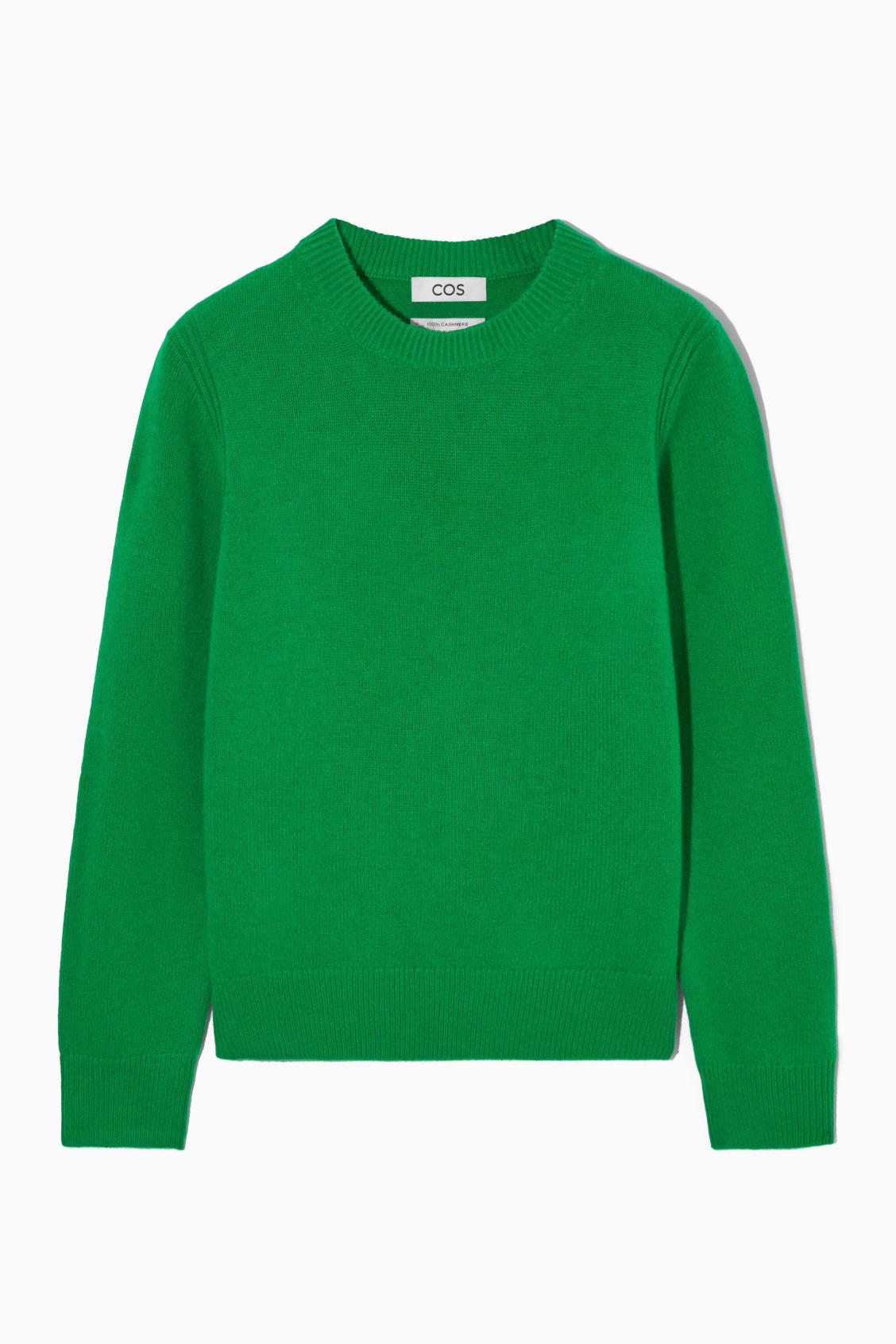 COS Pure Cashmere Jumper in Green | Lyst COS Pure Cashmere Jumper in Green | Lyst