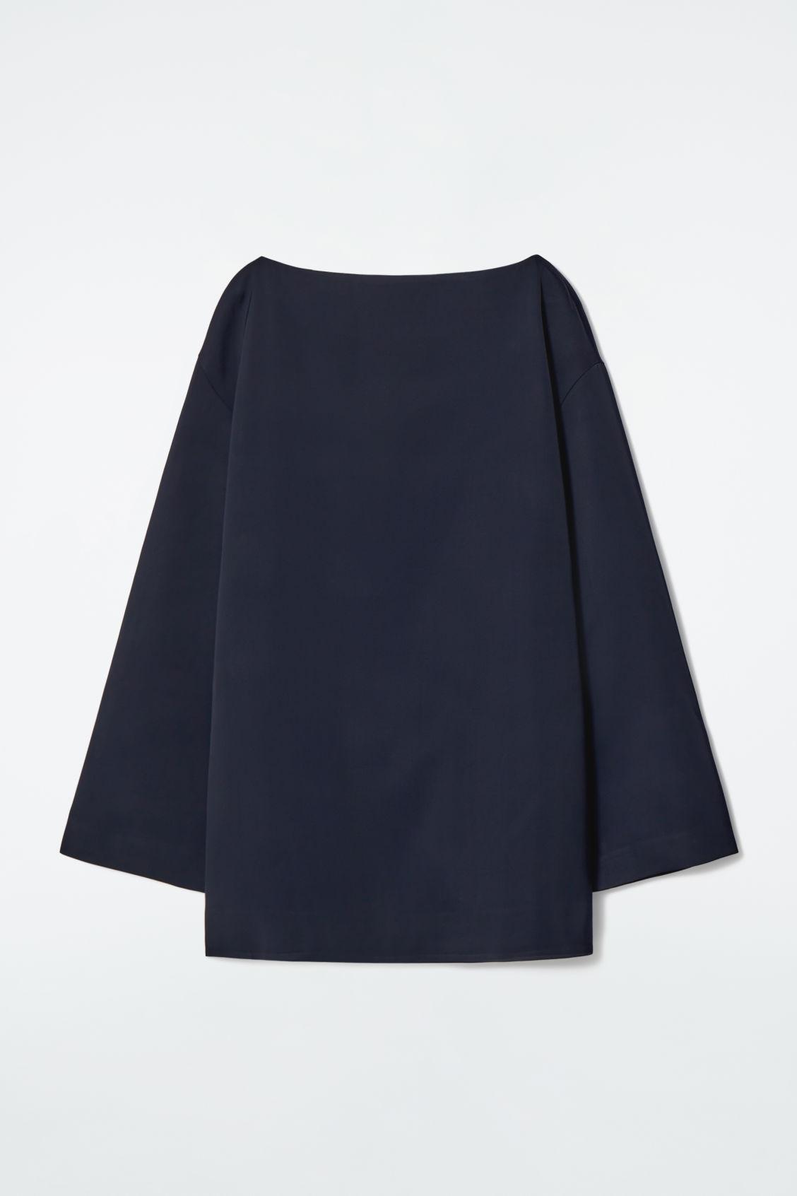 cos boat neck mini dress COS Boat-Neck Mini T-Shirt Dress