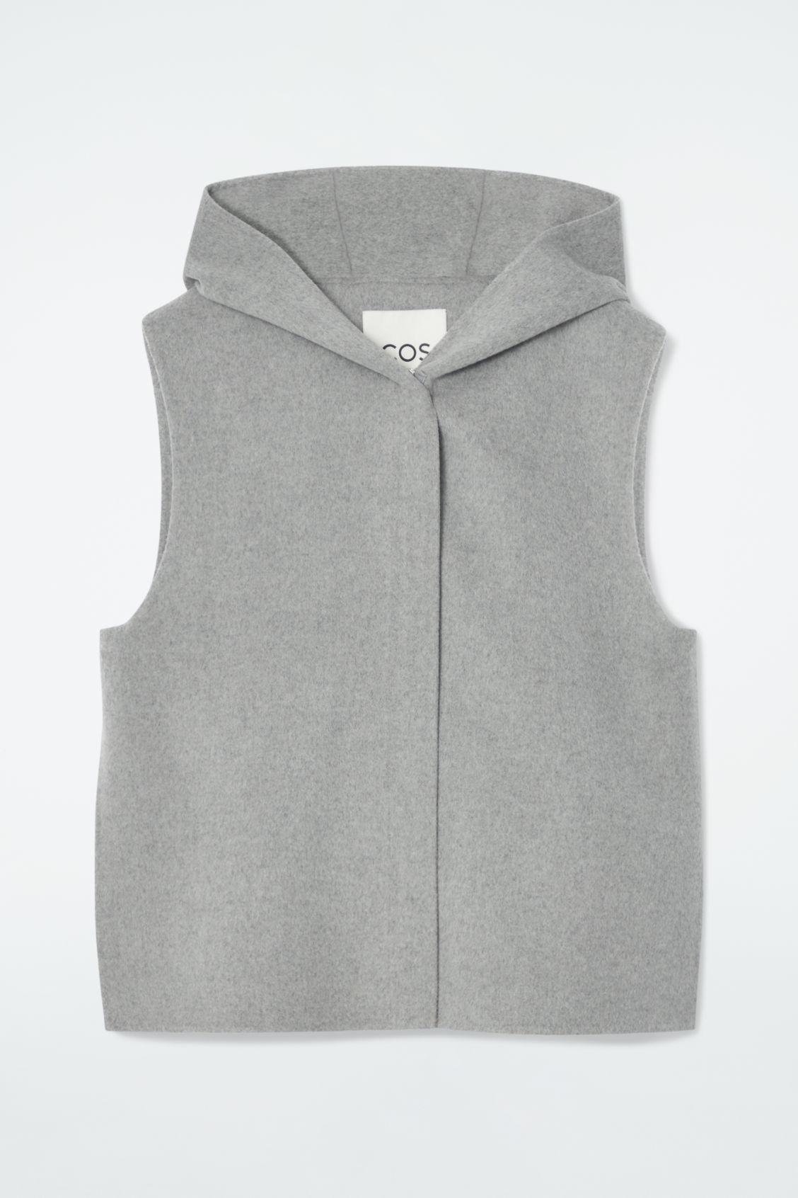 【SCENERITY】Cos Pigment Hooded Vest Cos Pigment Hooded Vest - SCENERITY | 60% - Asian Fashion