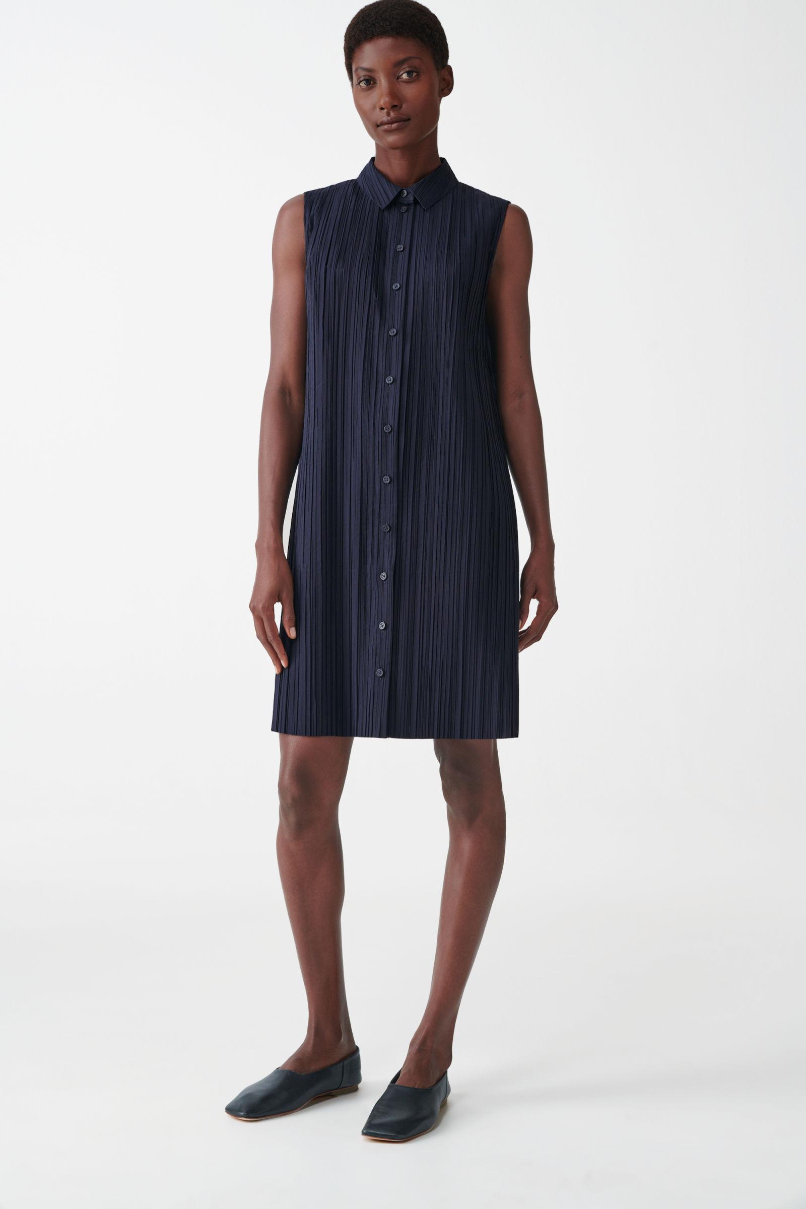 Cos pleated shirt dress Clearance