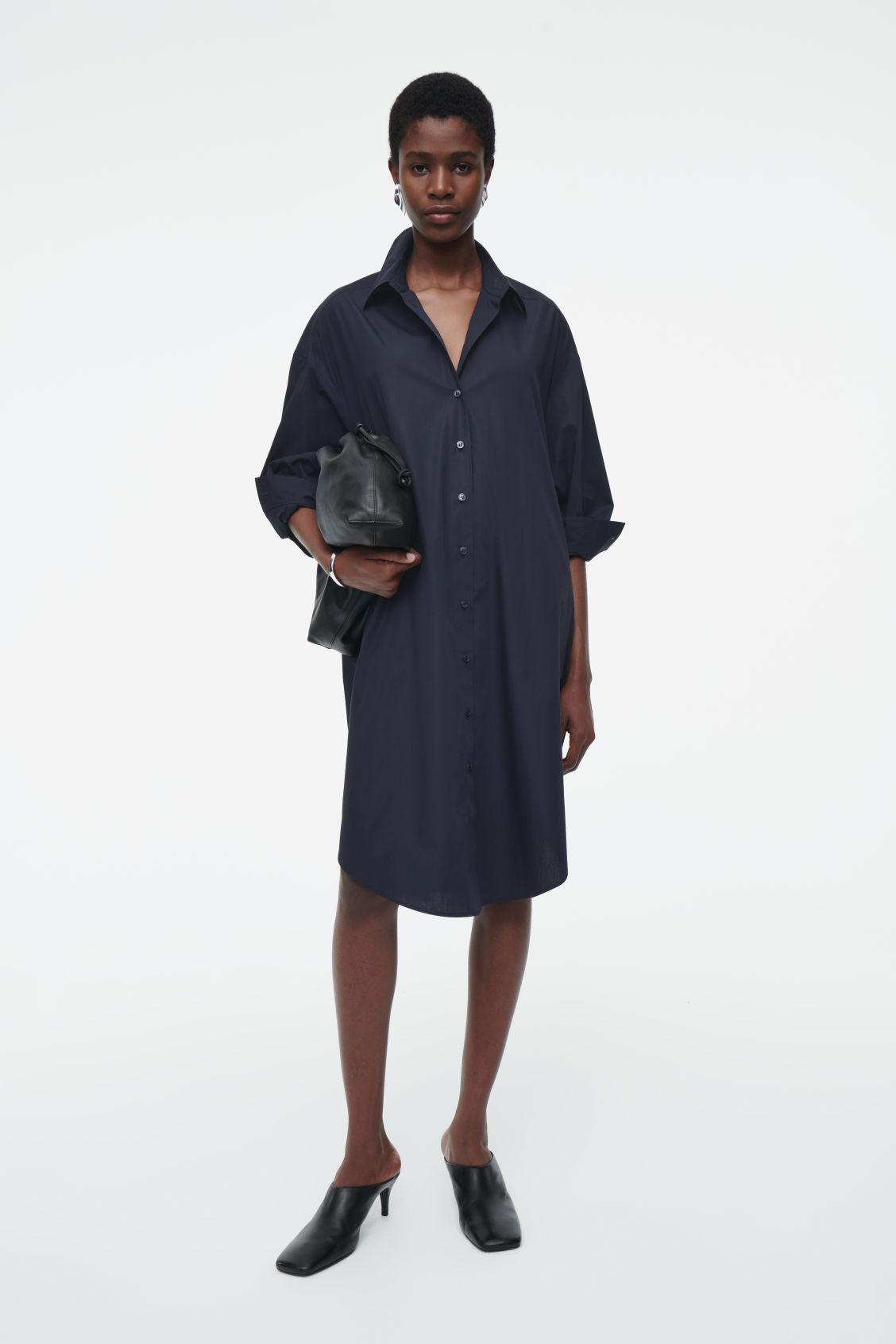 blue oversized shirt dress Oversized T- Shirt Dress – PricedJustRightFashion