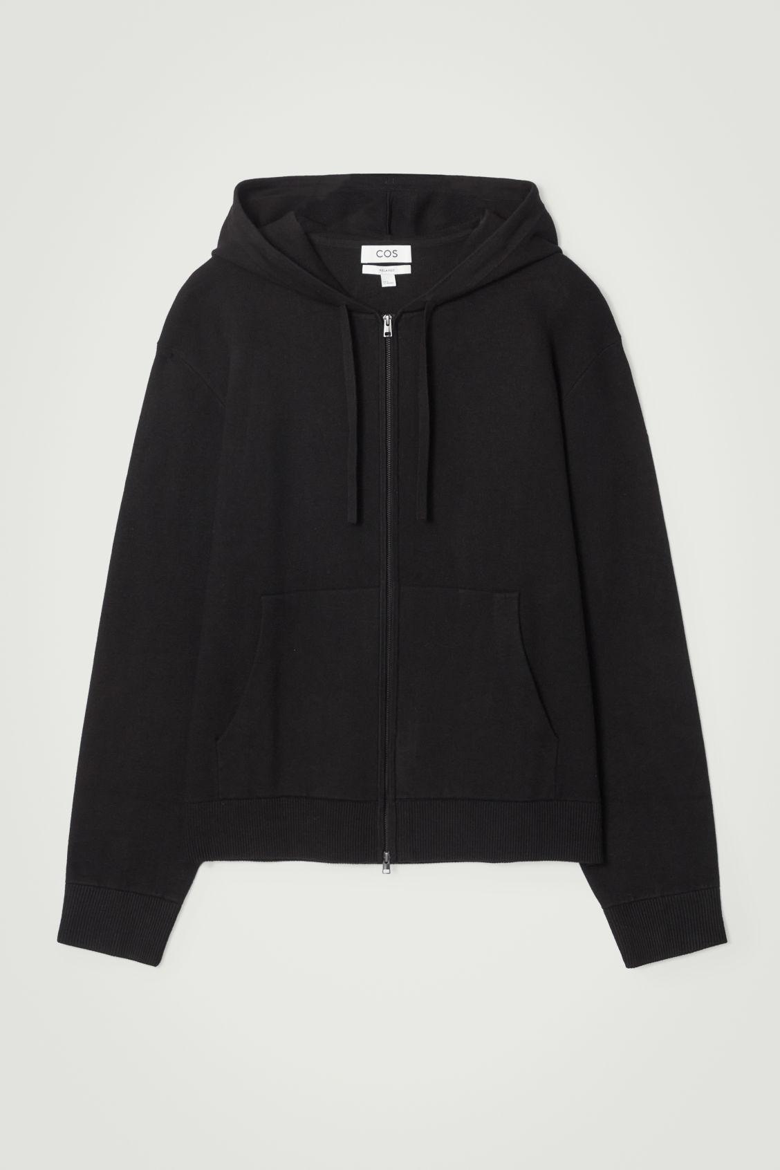 【HI FI FNK】Bokasi Knitted Zip Hoodie HOKA ONE ONE® HOKA Essential Full Zip Hoodie for Women