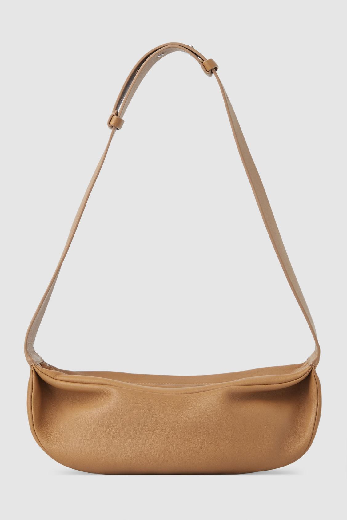 COS Leather Crossbody Bag in White Lyst