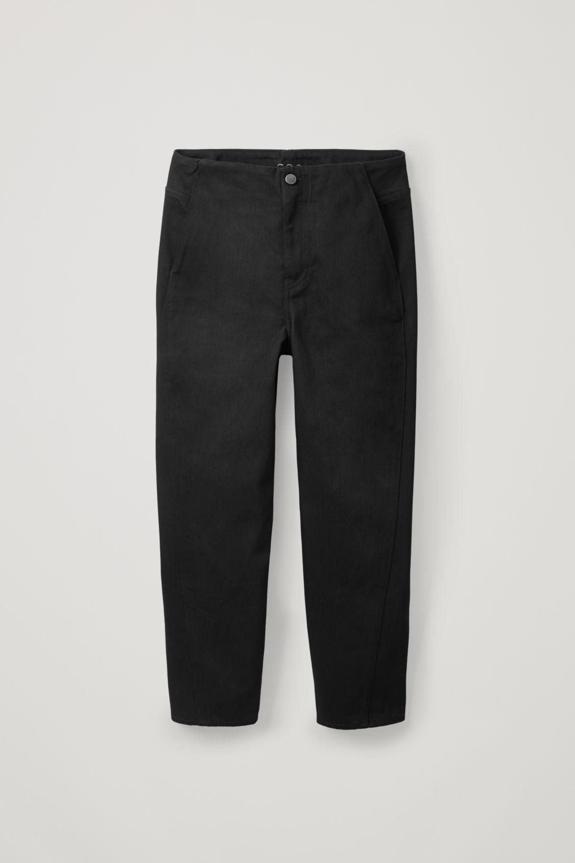 COS Denim Twisted Seam Jeans in Black 
