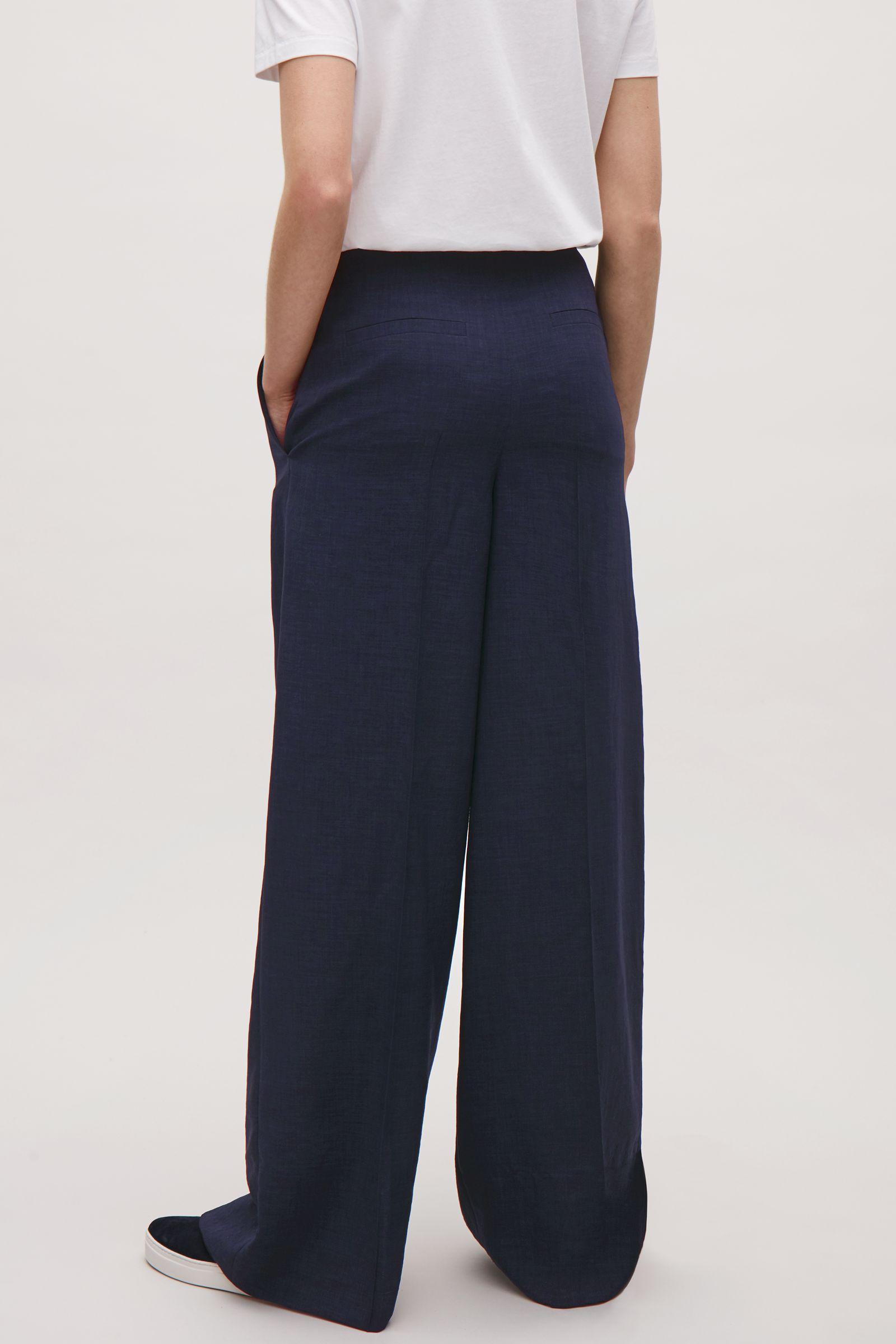 Cos Wide Leg Pants Clearance, 60% OFF 