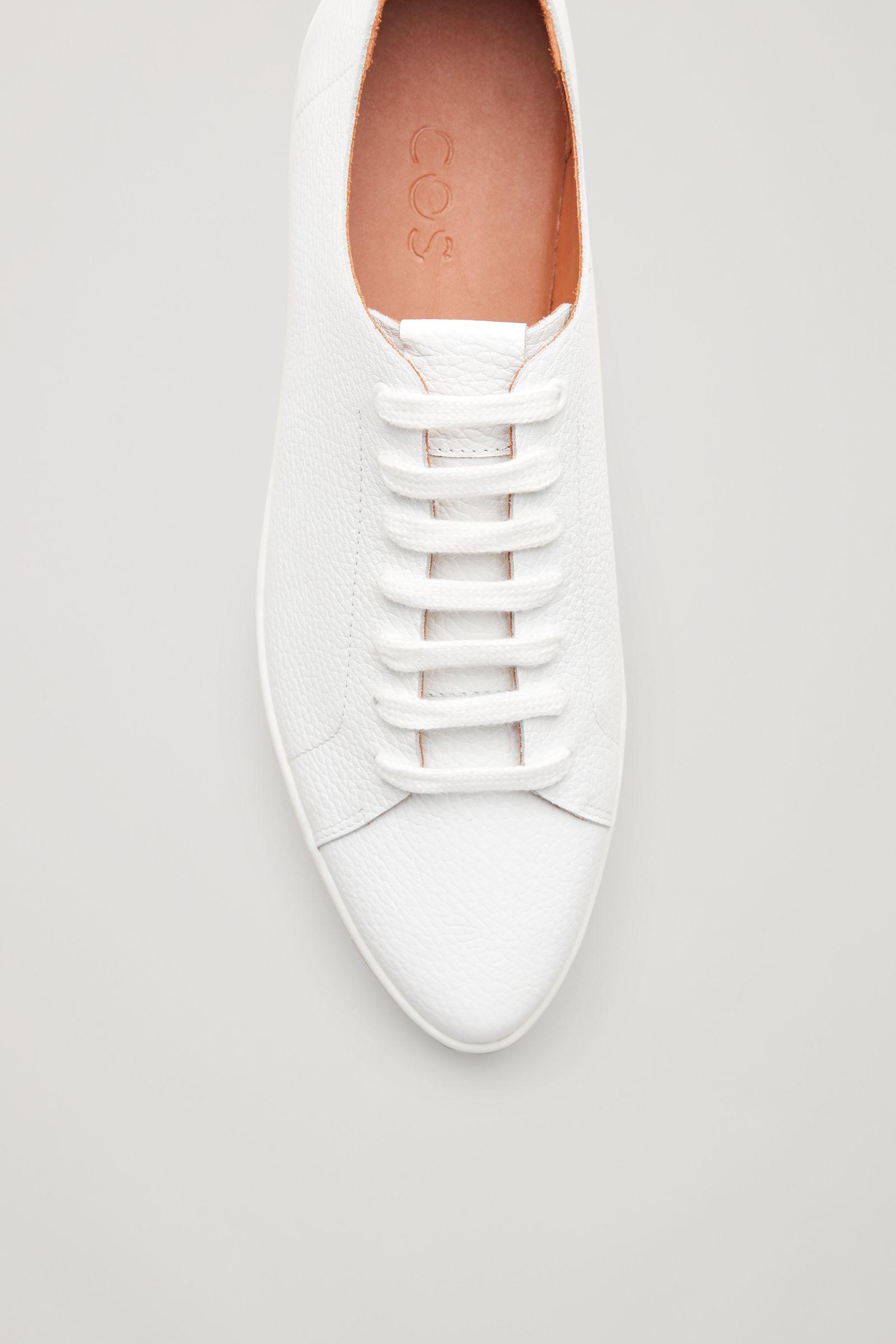 COS Pointed Sneaker in White | Lyst