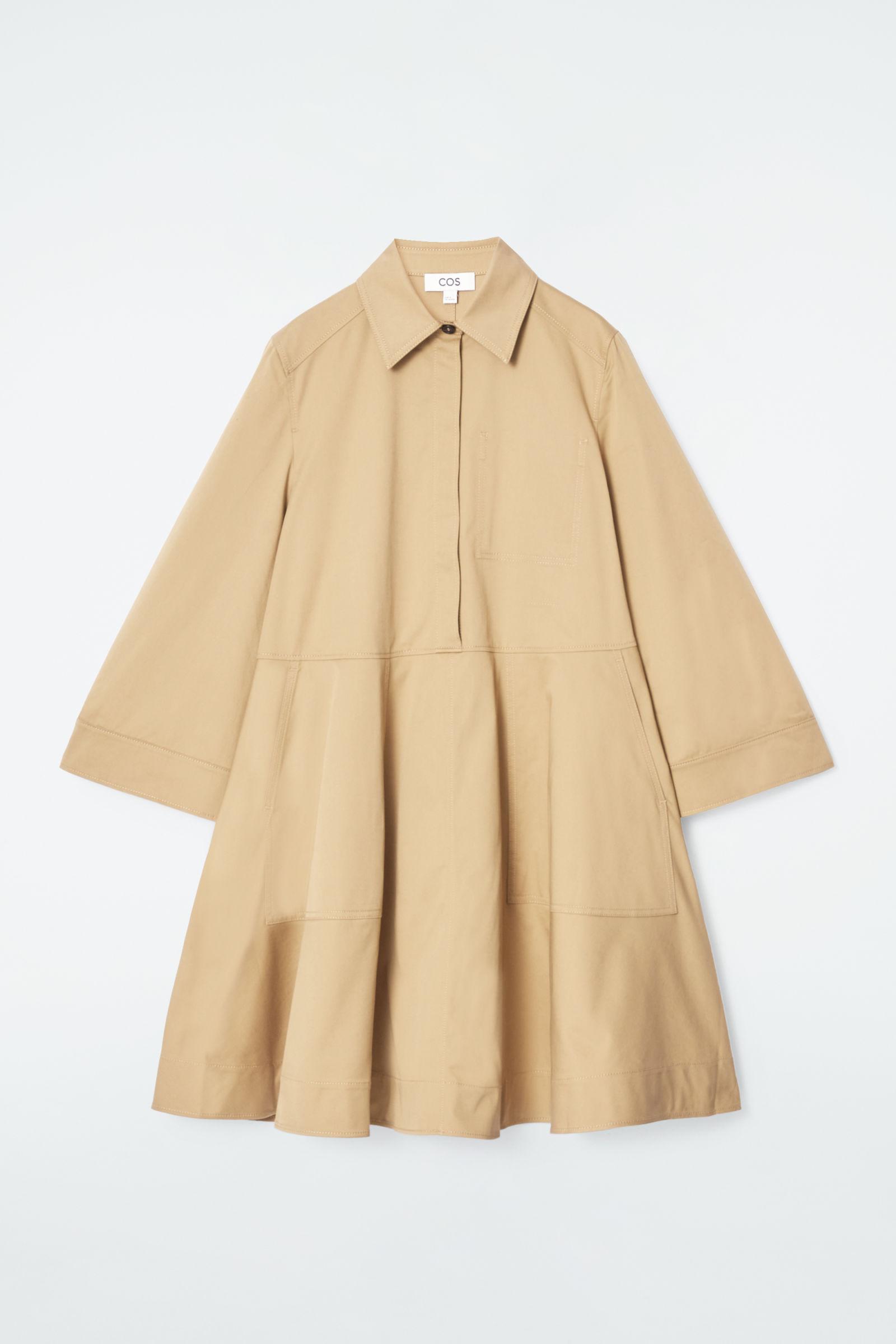 cos cotton utility shirt dress COS Cotton Utility Shirt Dress